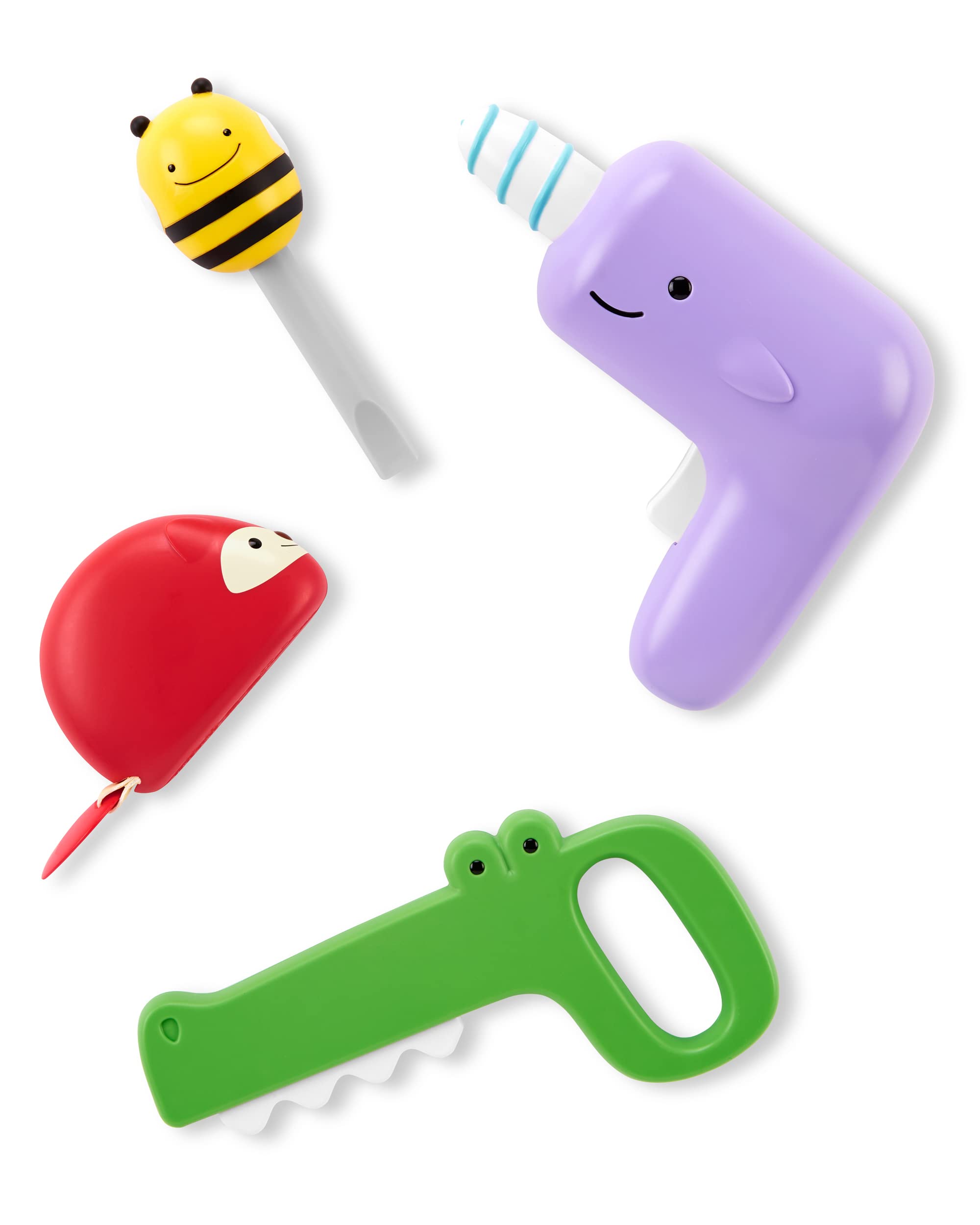 Juego De Herramientas De Juguete Skip Hop Zoo Crew De 4 Piezas Para Niños Pequeños De 2 Años - Venta Internacional.
