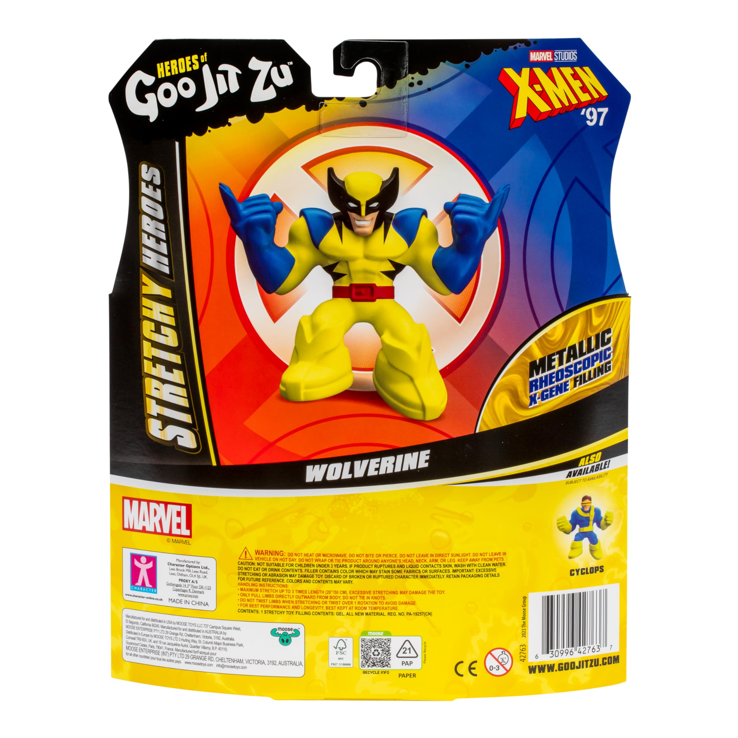 Foto 3 pulgar | Figura De Acción Heroes Of Goo Jit Zu Marvel Studios X-men '97 Wolverine - Venta Internacional.