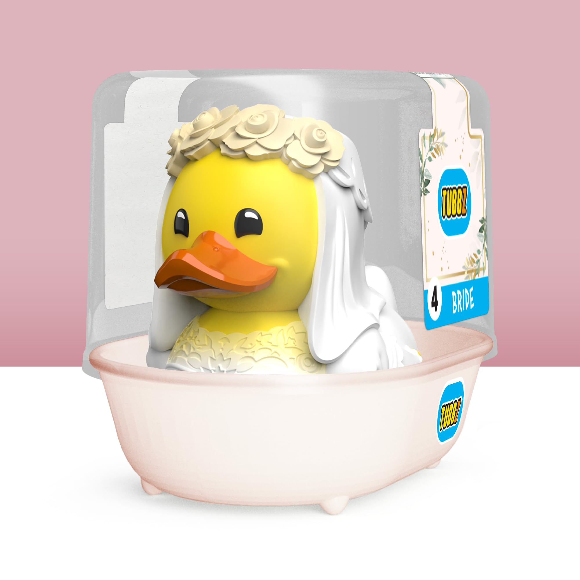 Foto 4 pulgar | Figura Coleccionable De Vinilo Con Forma De Pato De Goma Tubbz Bride Edition - Venta Internacional.