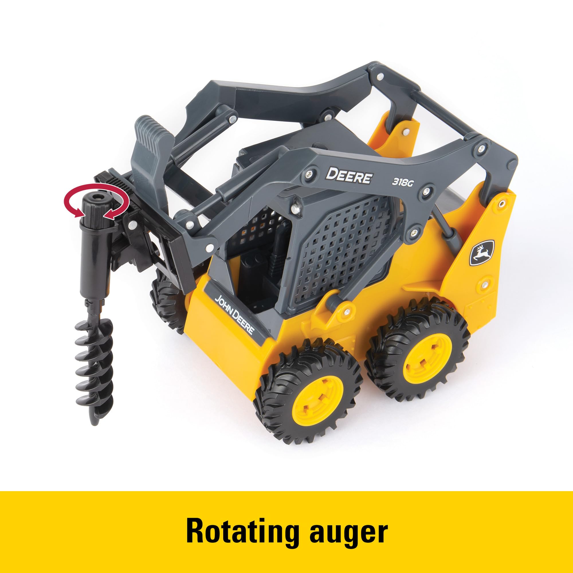 Foto 3 pulgar | Set De Juguetes John Deere Big Farm 318g Skid Steer 1:16 A Escala 3+ - Venta Internacional.