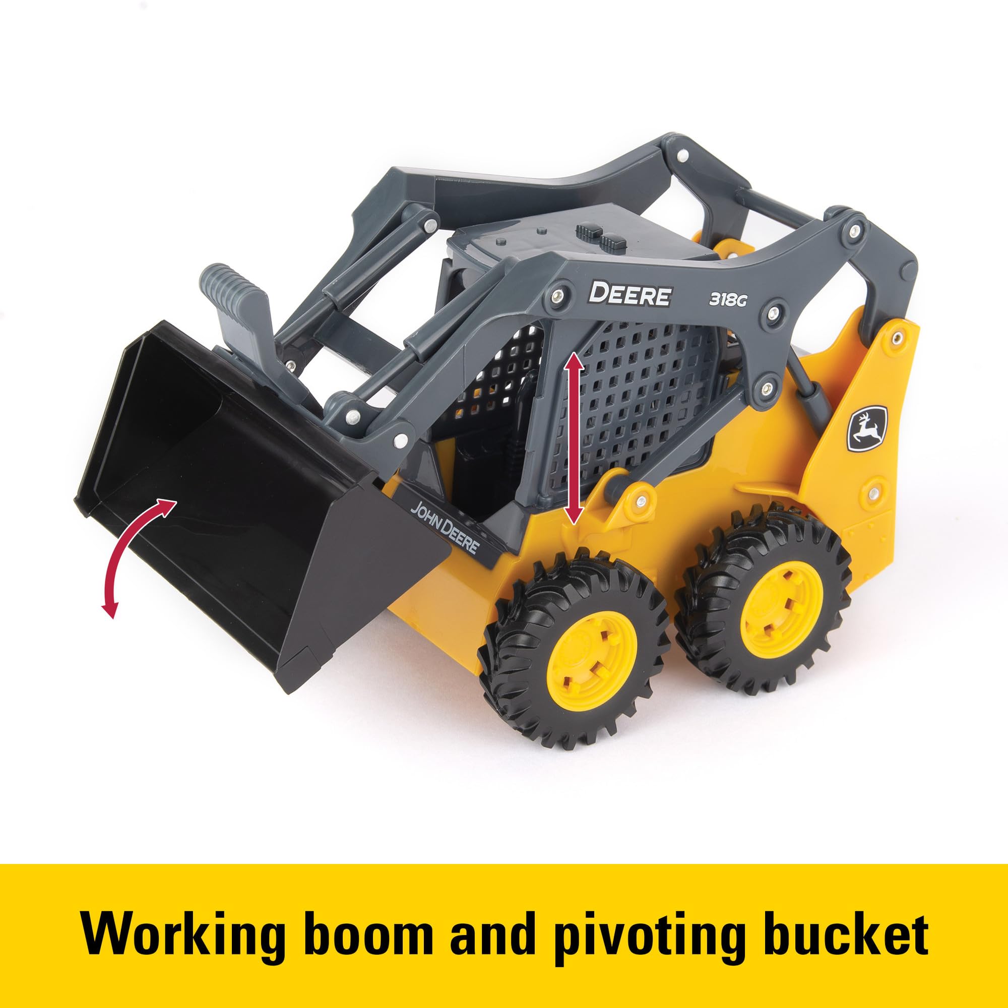 Foto 5 pulgar | Set De Juguetes John Deere Big Farm 318g Skid Steer 1:16 A Escala 3+ - Venta Internacional.