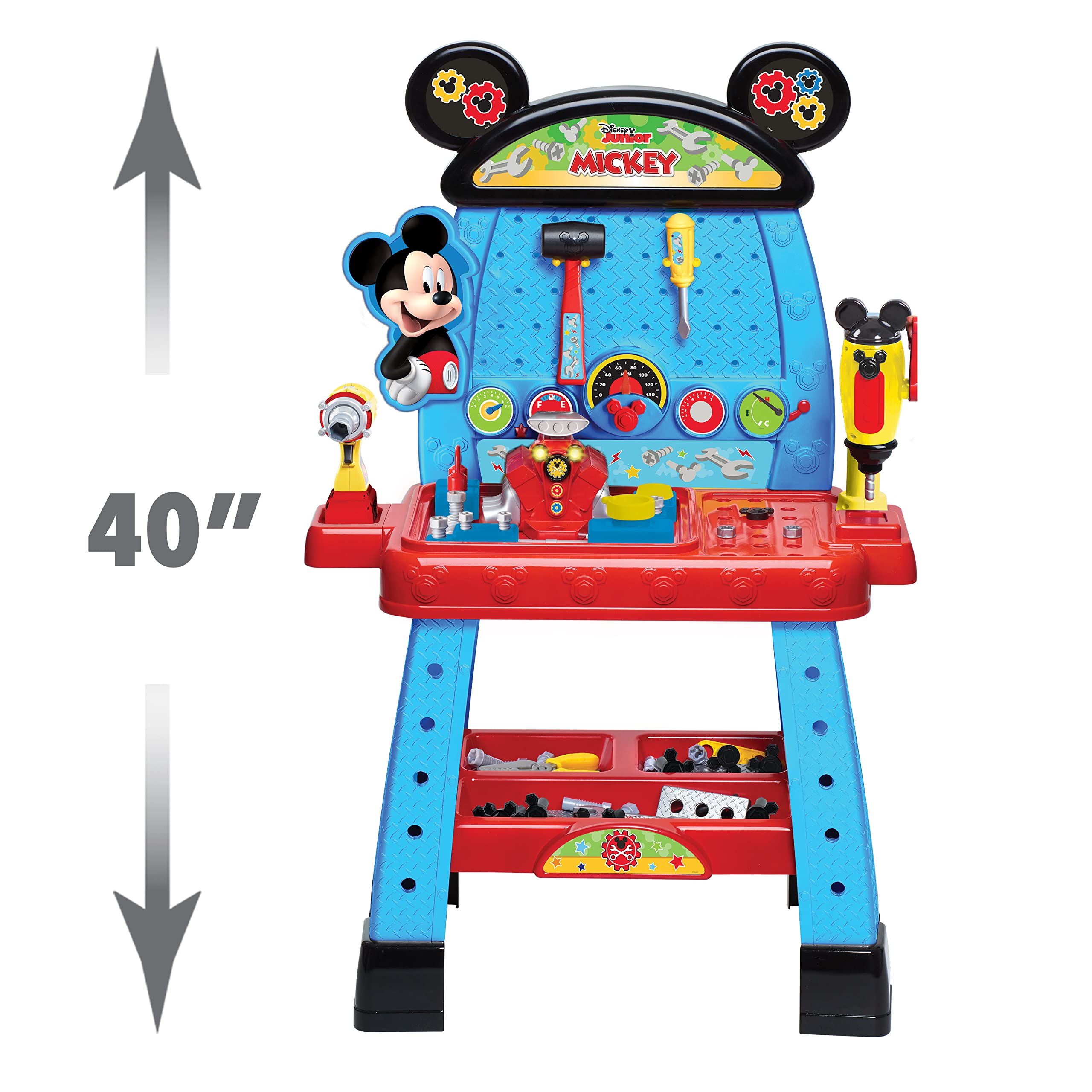 Foto 3 pulgar | Set De Herramientas De Construcción Just Play Disney Junior Mickey Mouse - Venta Internacional.