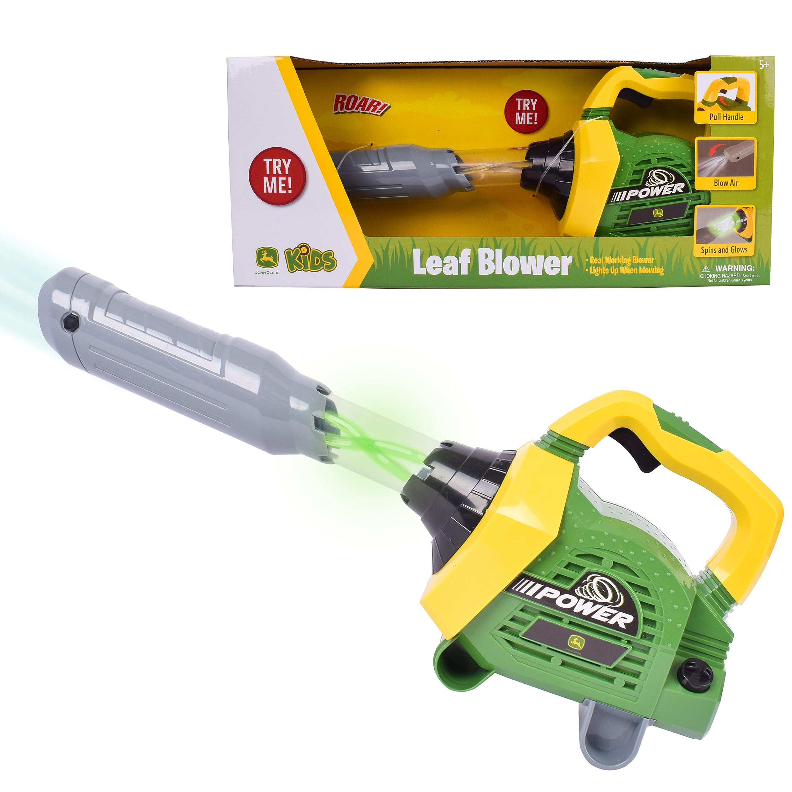 Juguete Soplador De Hojas Sunny Days John Deere Para Niños Con Luces - Venta Internacional.