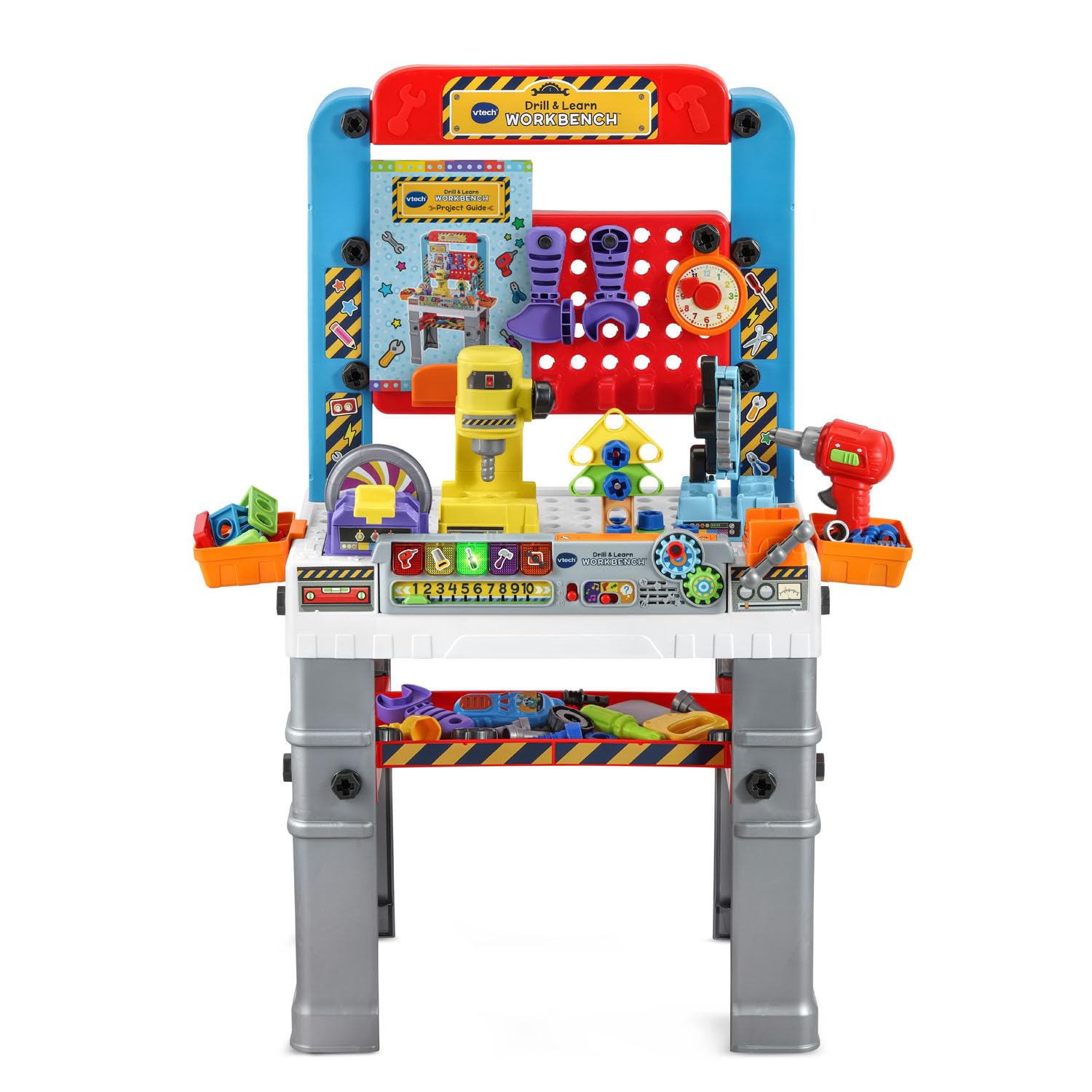 Workbench Vtech Drill And Learn para Niños De Más De 3 Años Con Herramientas - Venta Internacional