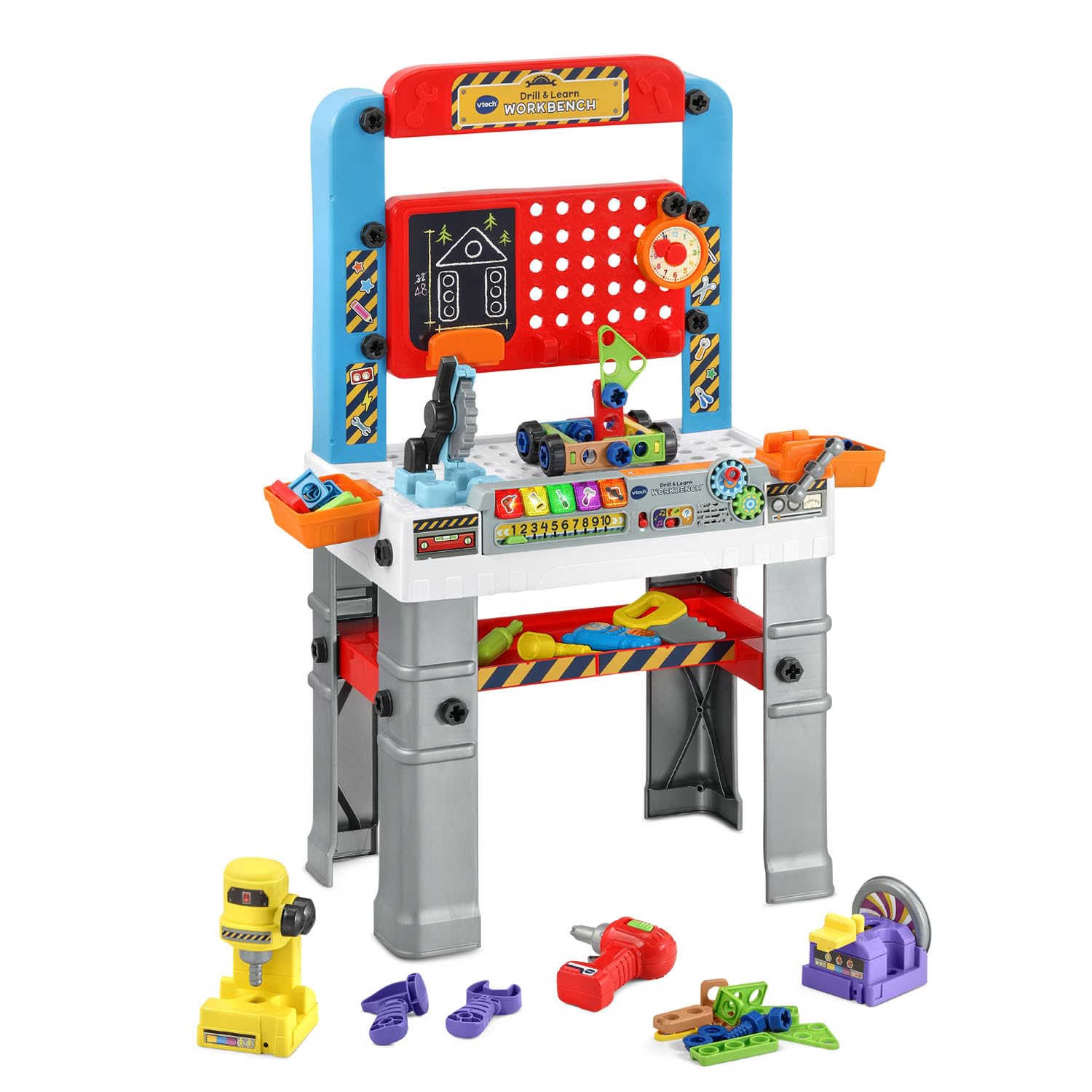 Foto 3 pulgar | Workbench Vtech Drill And Learn para Niños De Más De 3 Años Con Herramientas - Venta Internacional