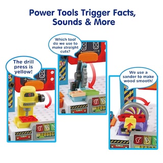 Foto 4 | Workbench Vtech Drill And Learn para Niños De Más De 3 Años Con Herramientas - Venta Internacional