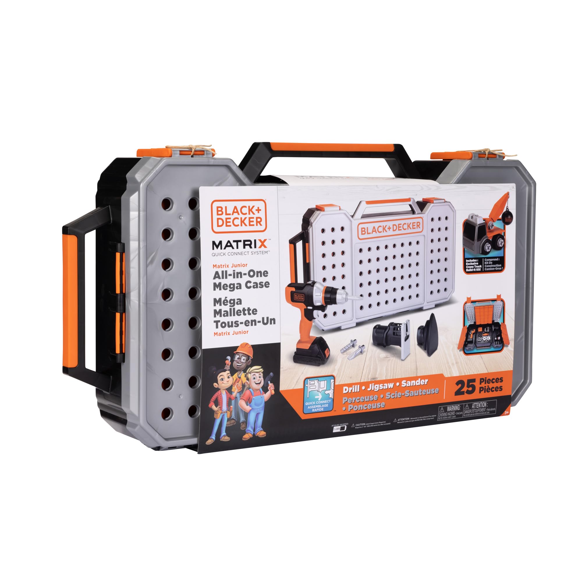 Foto 5 pulgar | Juego De Herramientas Black+decker Kids, Todo En Uno, Mega Case Workshop - Venta Internacional.