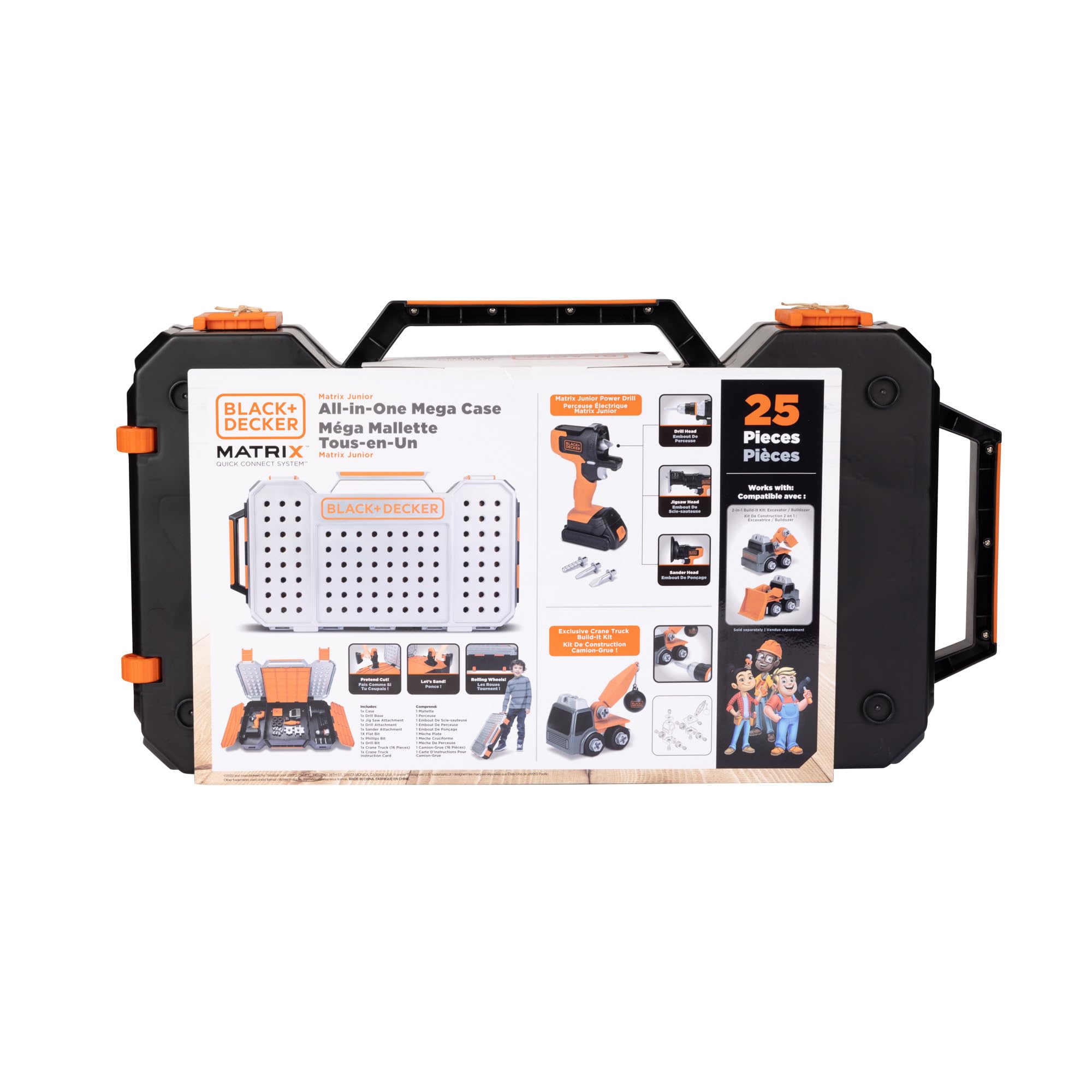 Foto 6 pulgar | Juego De Herramientas Black+decker Kids, Todo En Uno, Mega Case Workshop - Venta Internacional.