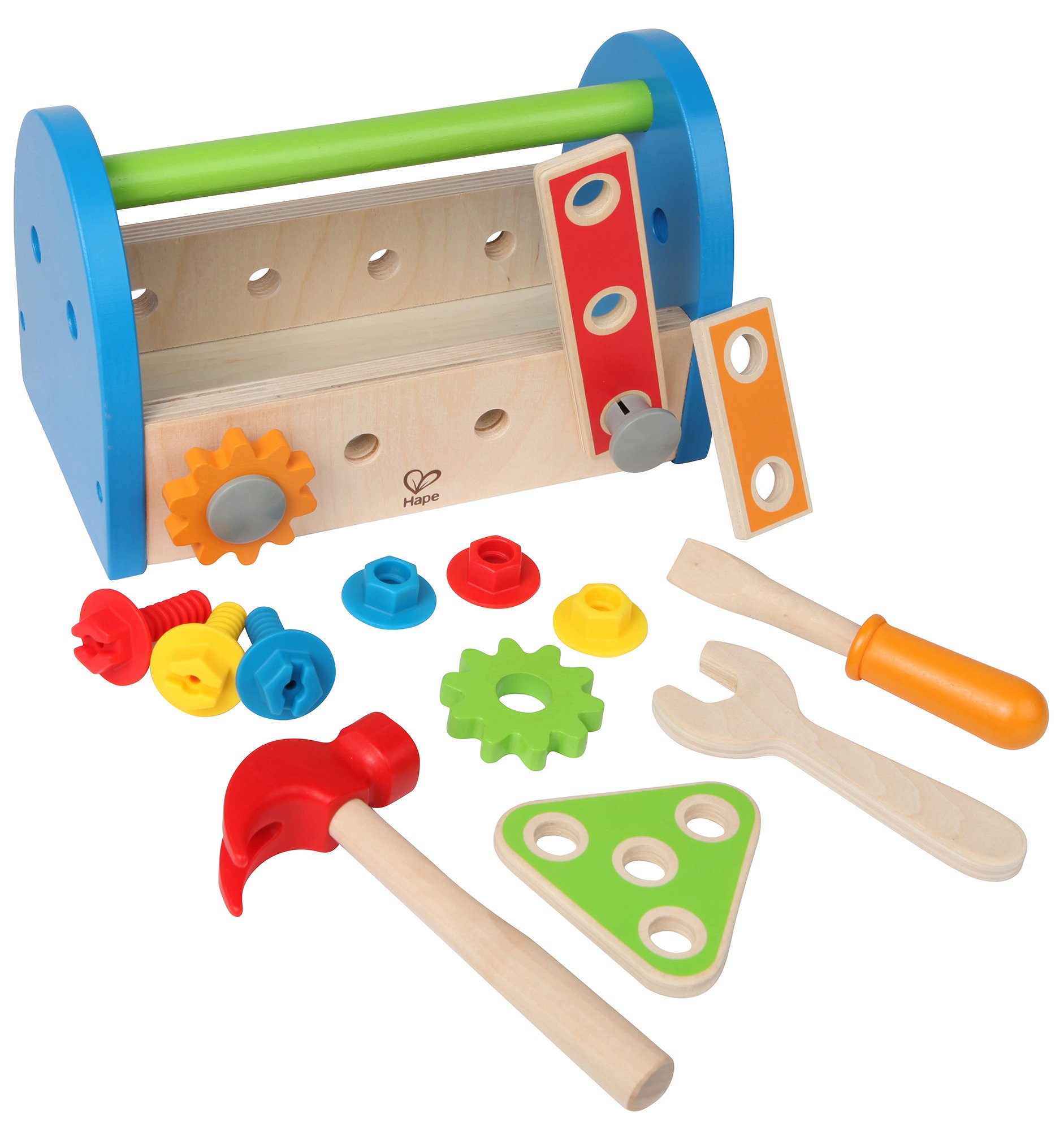 Foto 6 pulgar | Juego De Herramientas Hape Fix It De Madera, 14 Piezas, Para Niños Mayores De 3 Años - Venta Internacional.