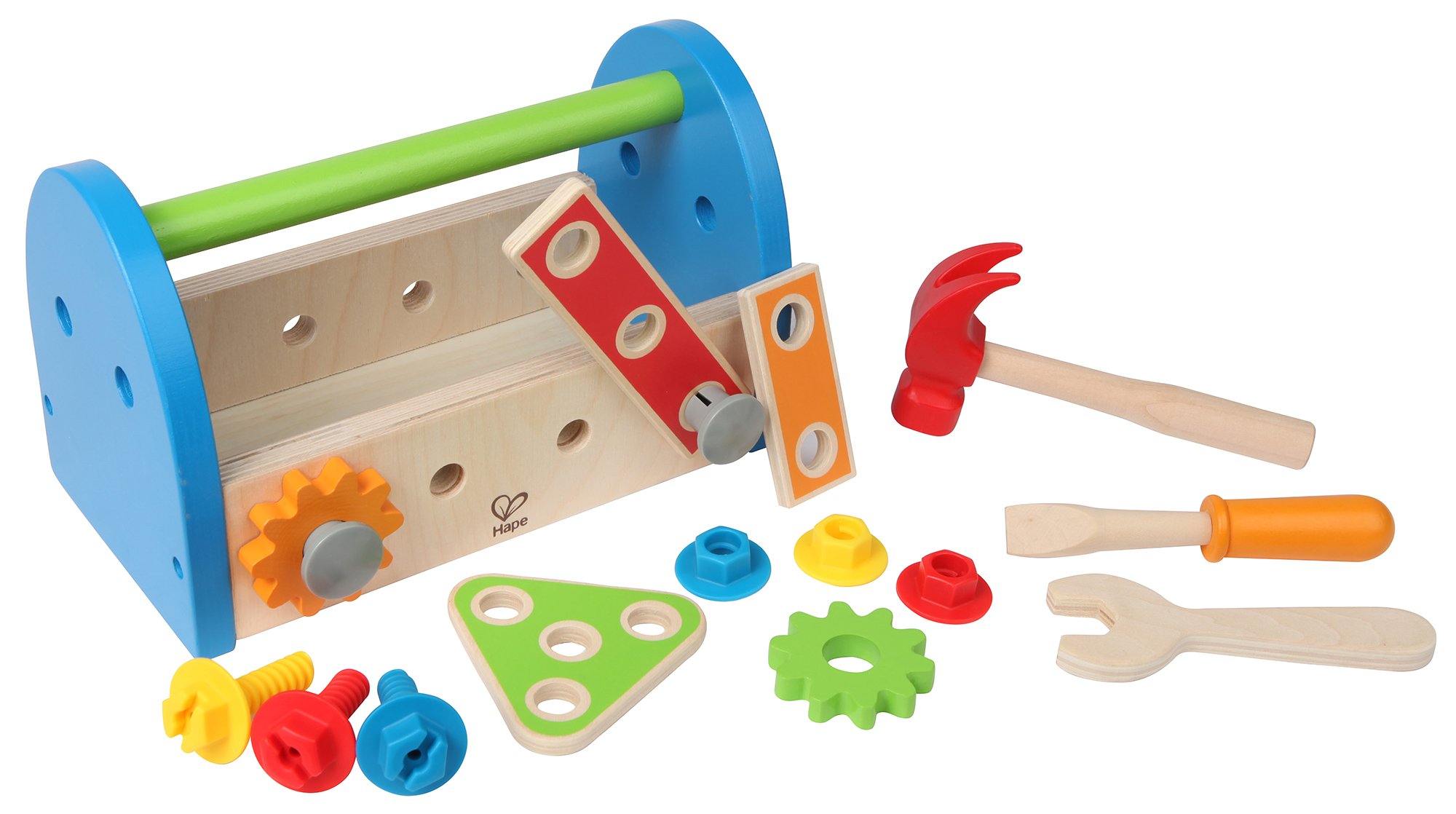 Foto 7 pulgar | Juego De Herramientas Hape Fix It De Madera, 14 Piezas, Para Niños Mayores De 3 Años - Venta Internacional.