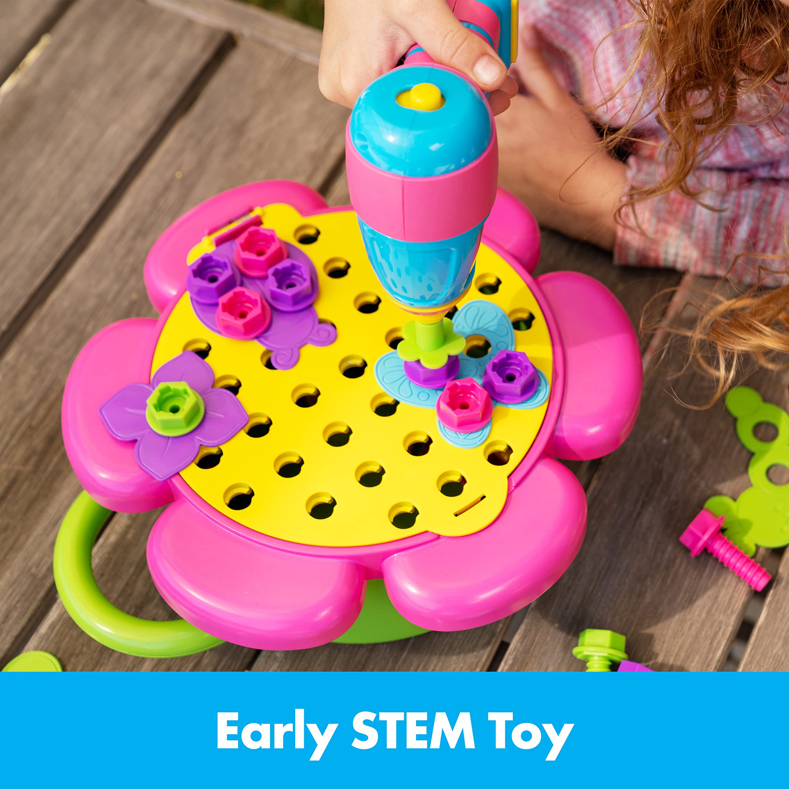 Foto 4 pulgar | Drill Toy Educational Insights Design & Drill Flower Power - Venta Internacional
