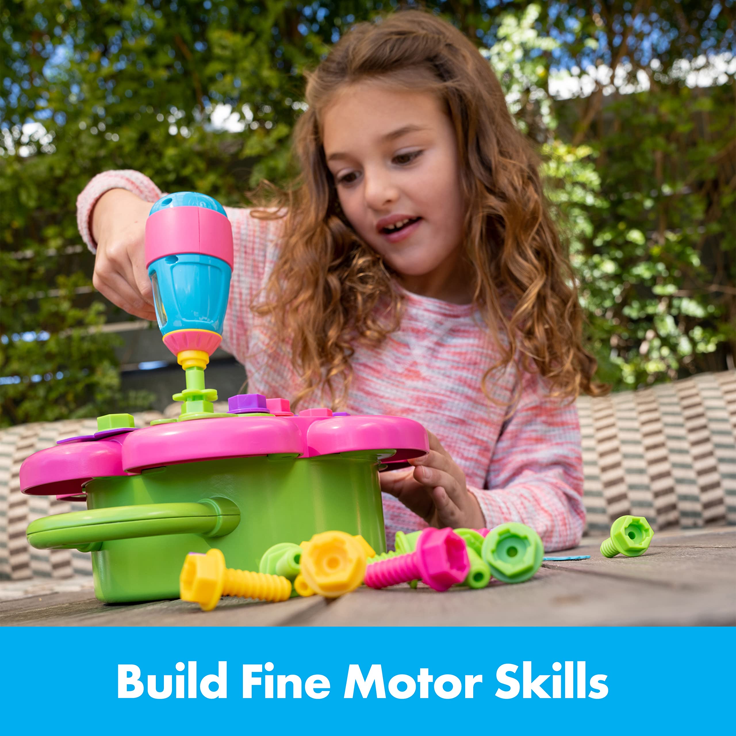 Foto 4 | Drill Toy Educational Insights Design & Drill Flower Power - Venta Internacional