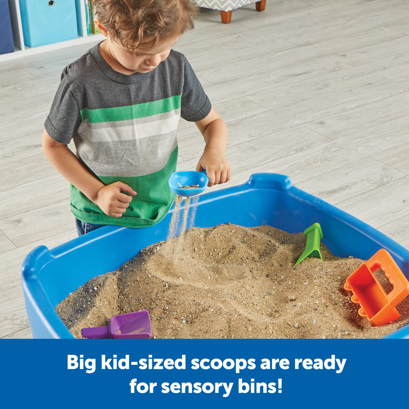 Foto 5 pulgar | Recursos De Aprendizaje De Sensory Scoops Helping Hands, 4 Piezas, Más De 3 Años - Venta Internacional.