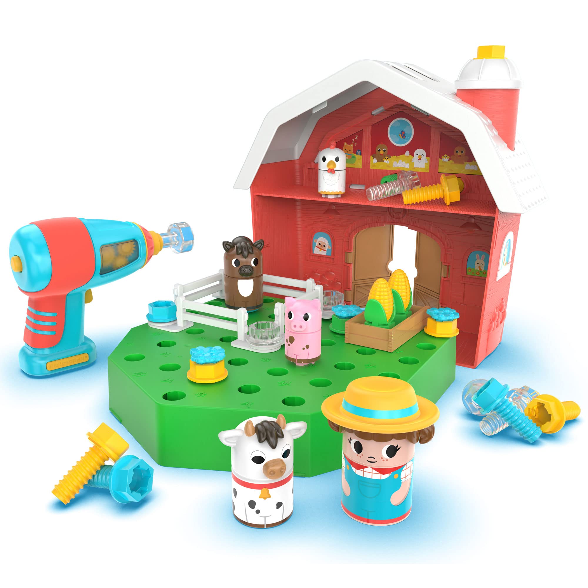Foto 4 pulgar | Take Apart Toy Educational Insights Design & Drill Farm 3+ - Venta Internacional.