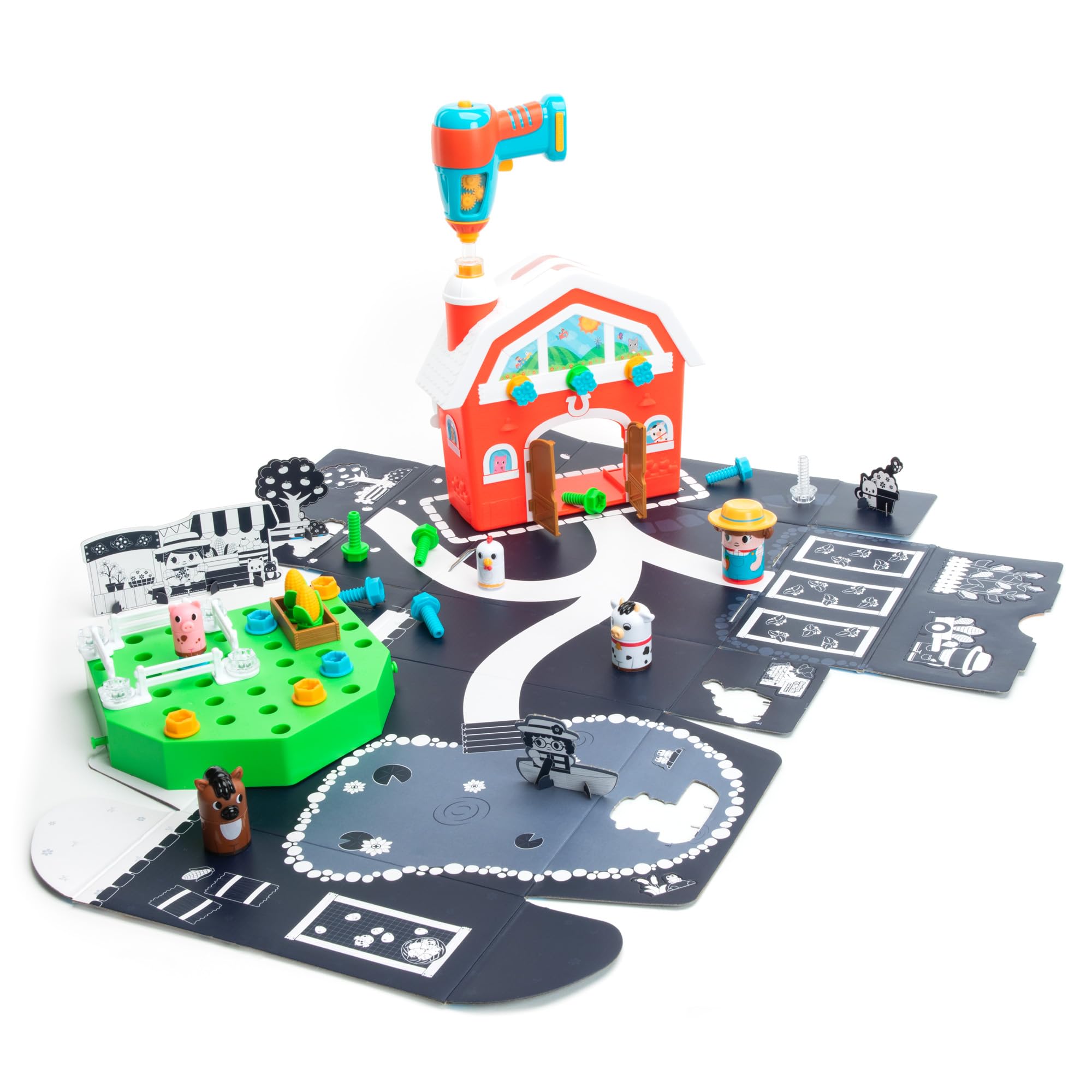 Foto 5 pulgar | Take Apart Toy Educational Insights Design & Drill Farm 3+ - Venta Internacional.