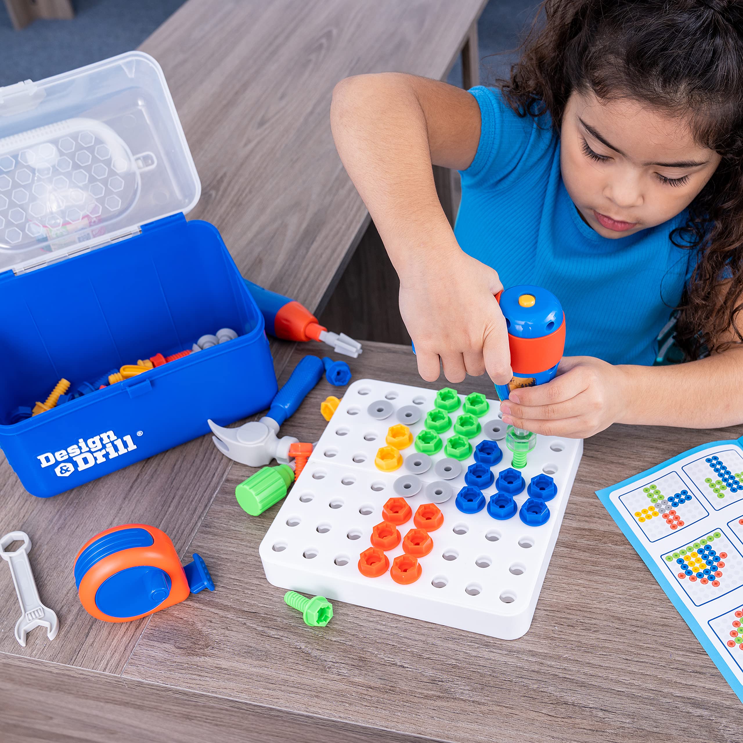 Foto 7 pulgar | Caja De Herramientas De Diseño Y Perforación De Toy Educational Insights, 70 Piezas - Venta Internacional.