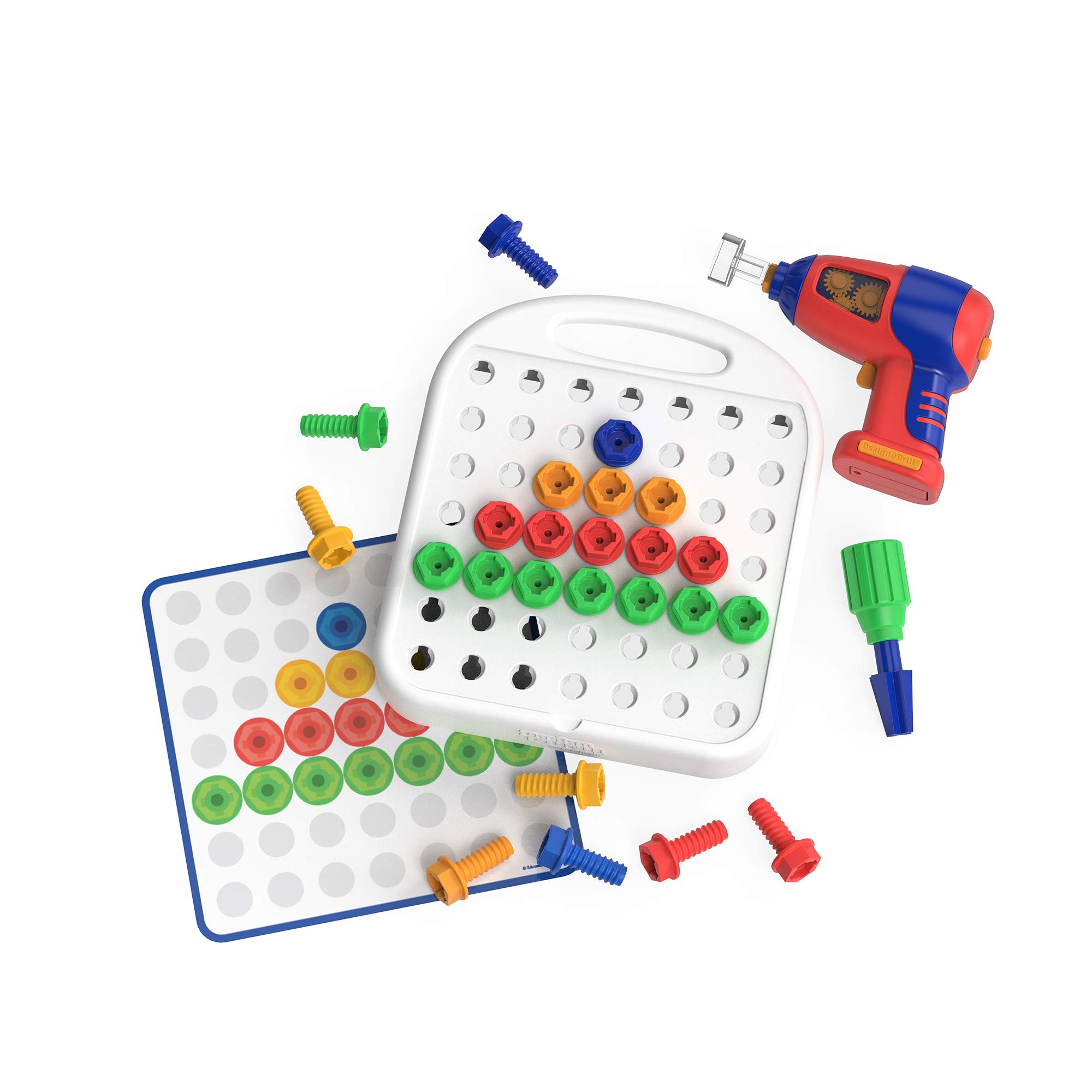 Drill Toy Educational Insights Diseño Y Patrones Y Formas De Perforación - Venta Internacional.
