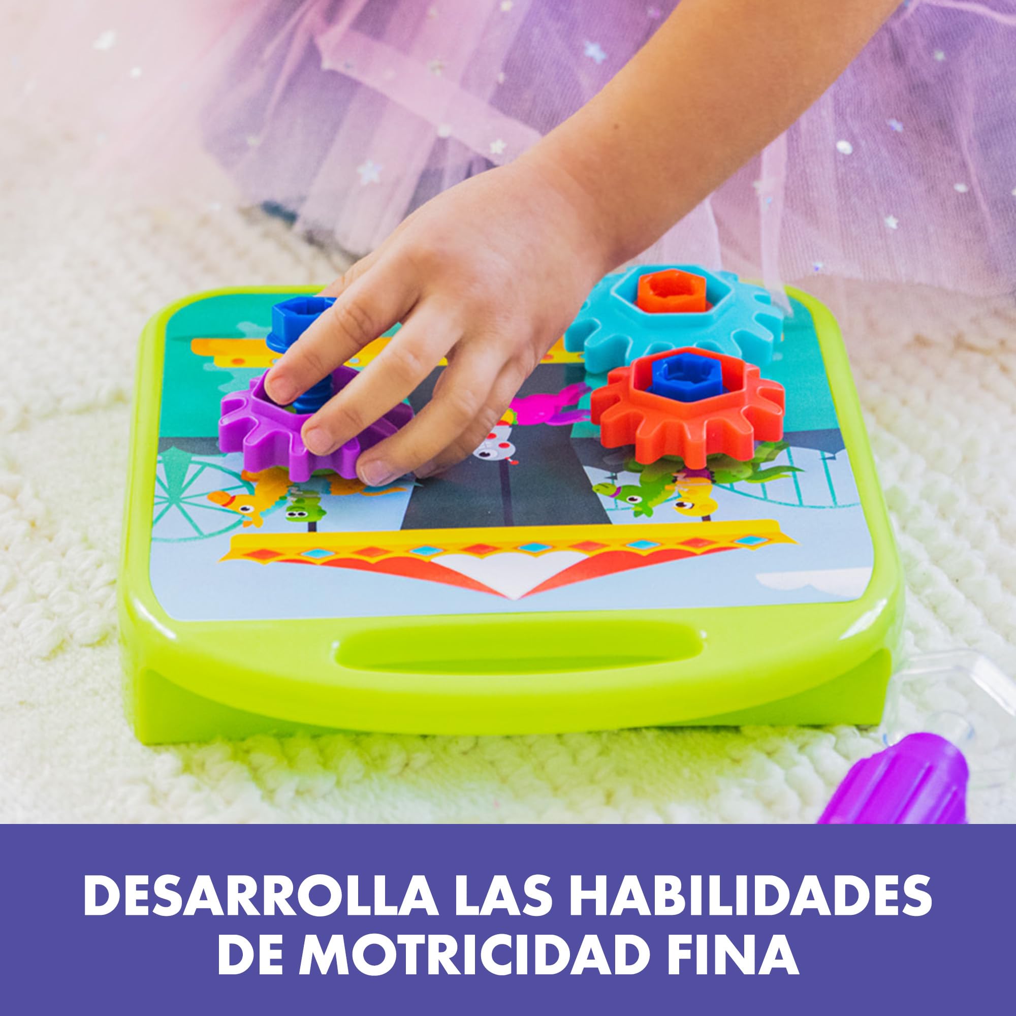 Foto 4 pulgar | Engranajes De Perforación Y Diseño De Toy Workshop Educational Insights, 55 Piezas - Venta Internacional.
