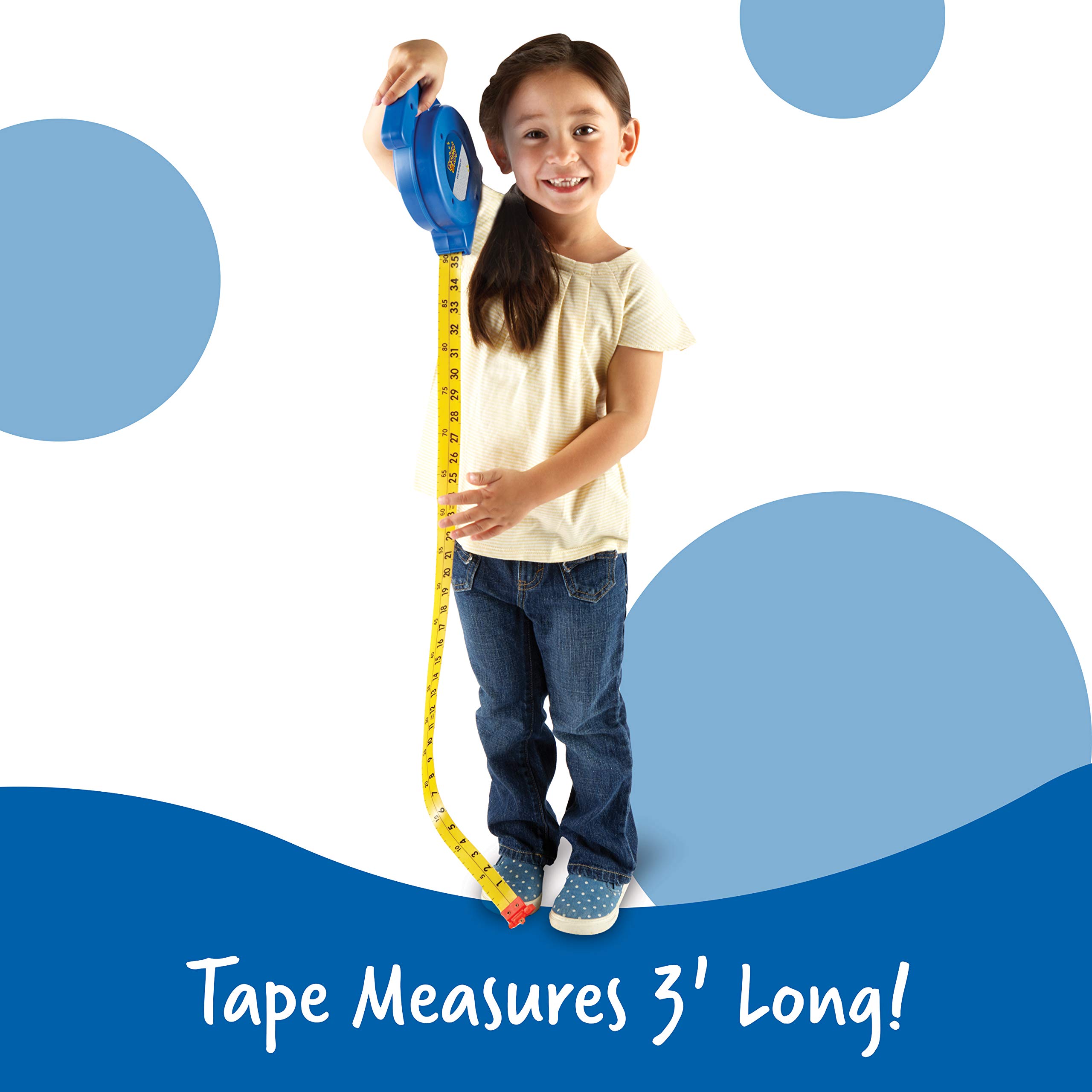Foto 4 pulgar | Toy Tape Measure Learning Resources Pretend Play Desde Hace Más De 3 Años - Venta Internacional.