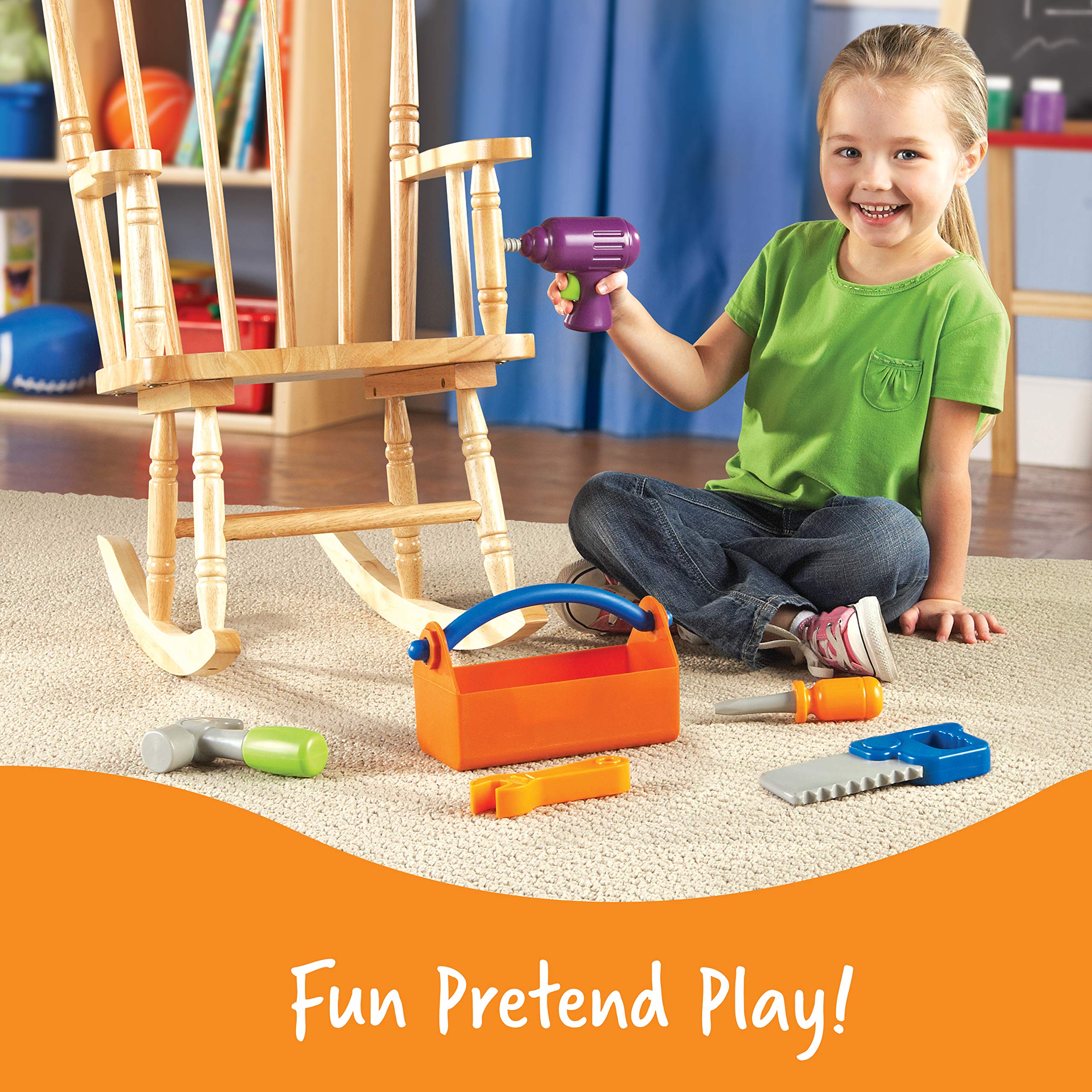 Foto 6 pulgar | Juego De Herramientas De Juguete, Recursos De Aprendizaje, New Sprouts Fix It! Más De 2 Años - Venta Internacional.