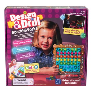 Foto 1 | Diseño Y Perforación De Toy Educational Insights Sparkleworks Con Drill - Venta Internacional.
