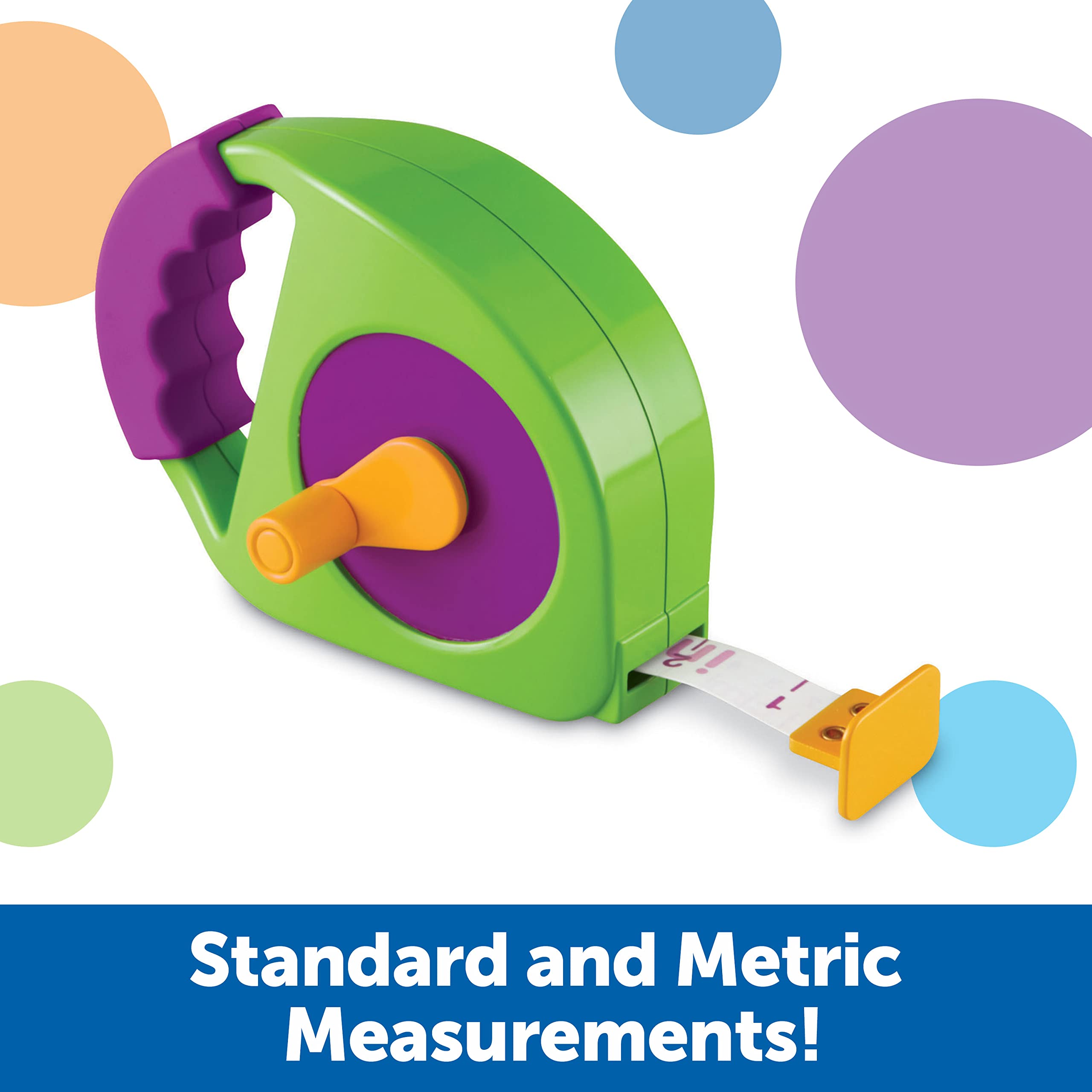 Foto 5 pulgar | Tape Measure Learning Resources, Juguete Retráctil Simple De 4 Pies - Venta Internacional.
