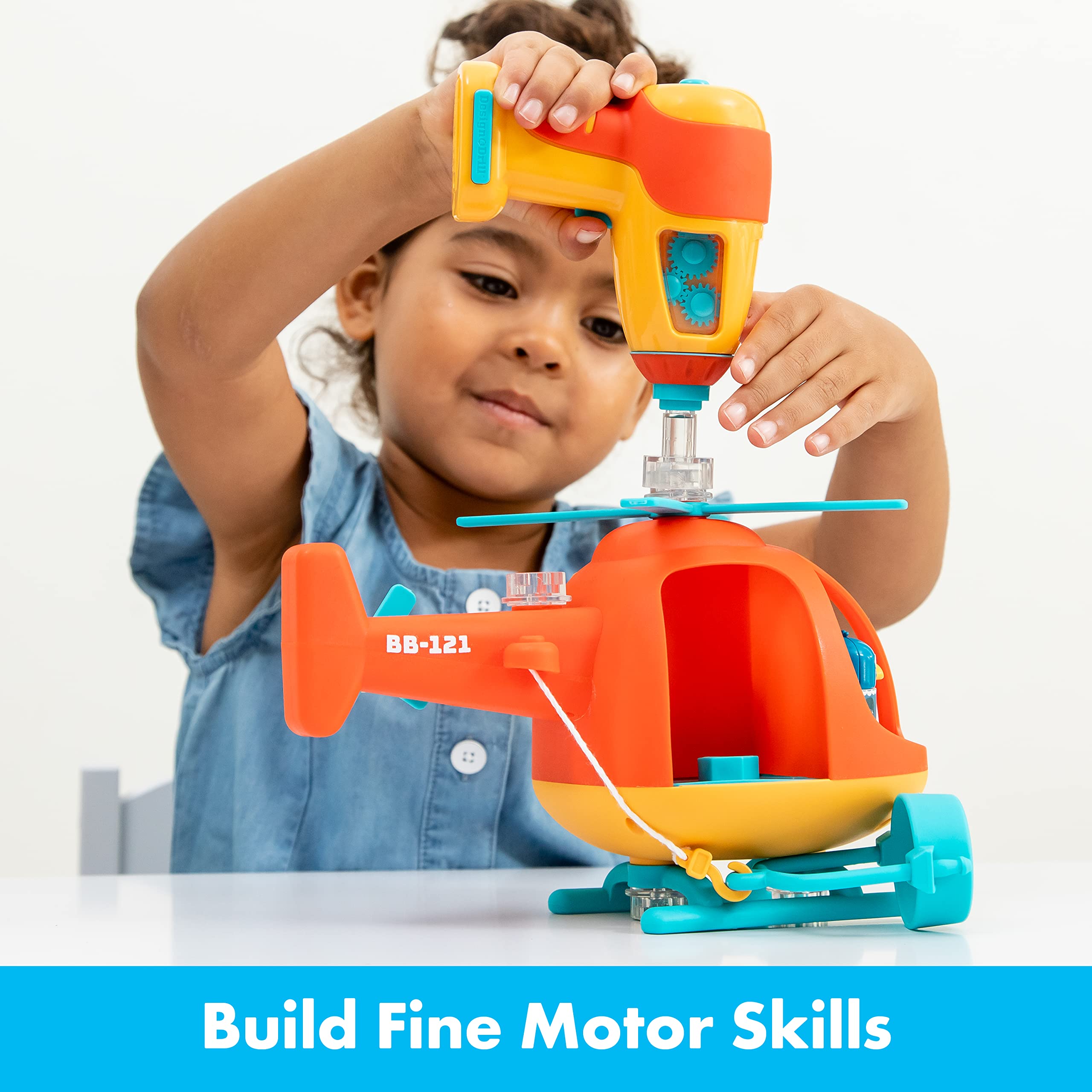Foto 5 pulgar | Helicóptero Take Apart Toy Educational Insights Design & Drill - Venta Internacional.