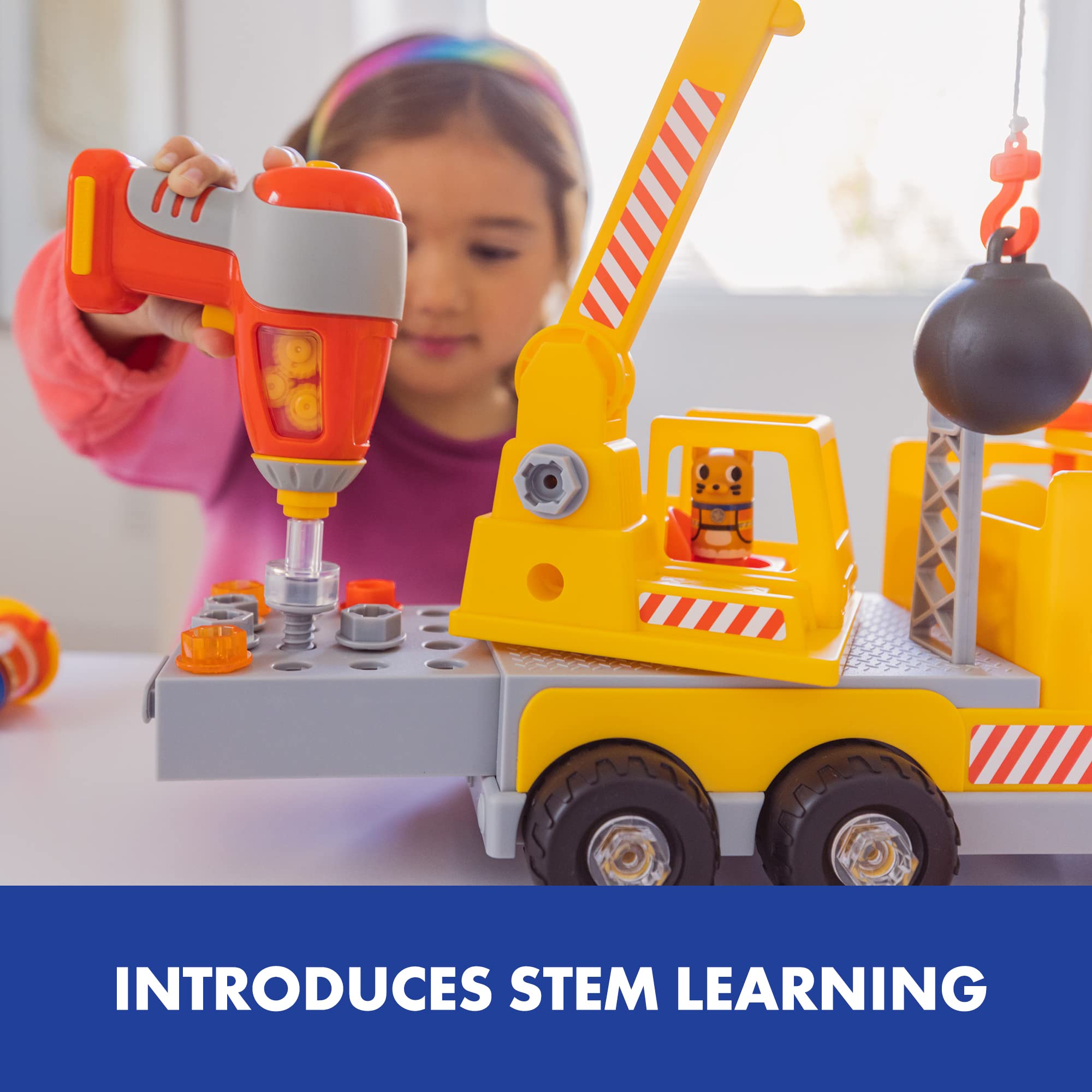 Foto 3 pulgar | Take Apart Toy Educational Insights Design & Drill Crane 3+ - Venta Internacional.