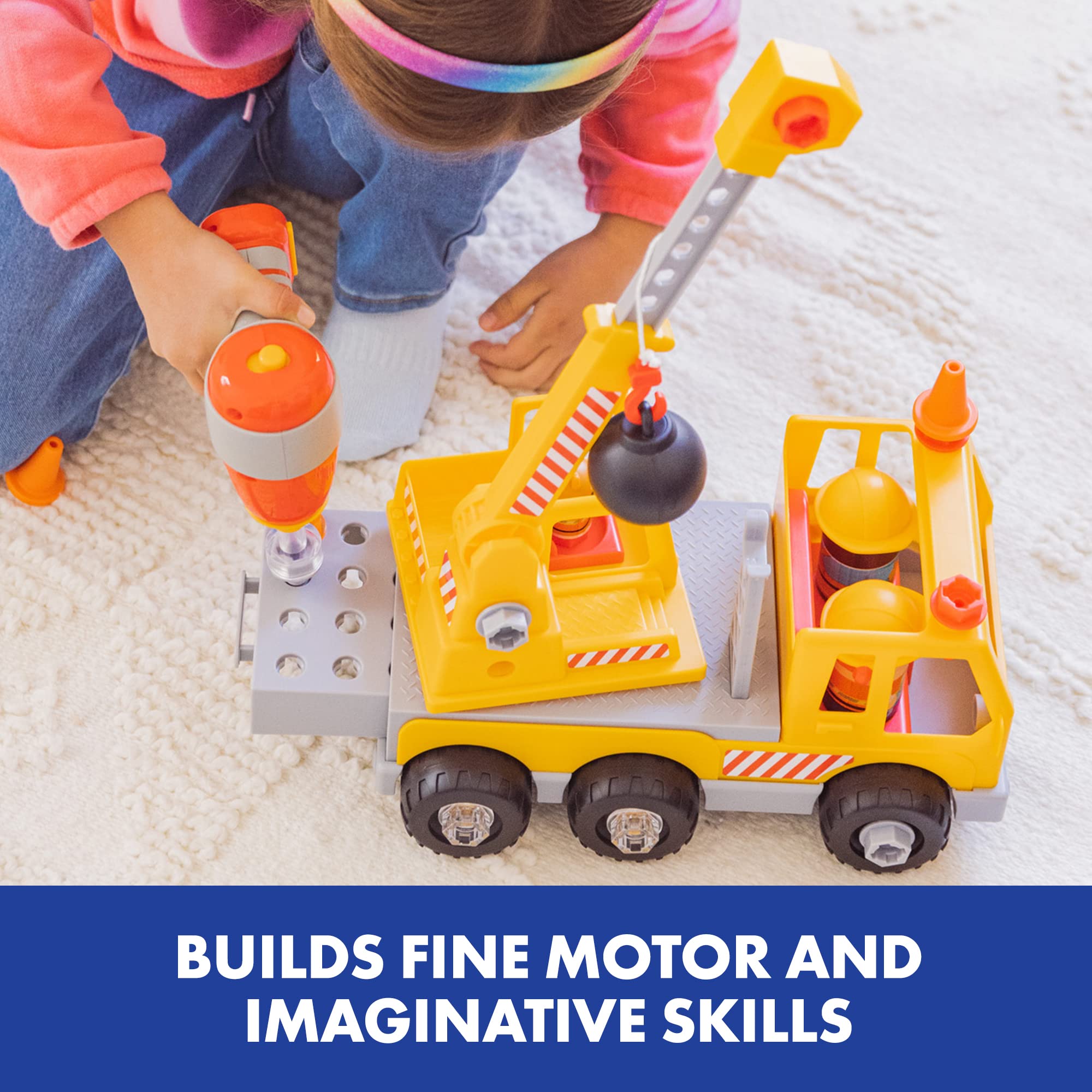 Foto 5 pulgar | Take Apart Toy Educational Insights Design & Drill Crane 3+ - Venta Internacional.