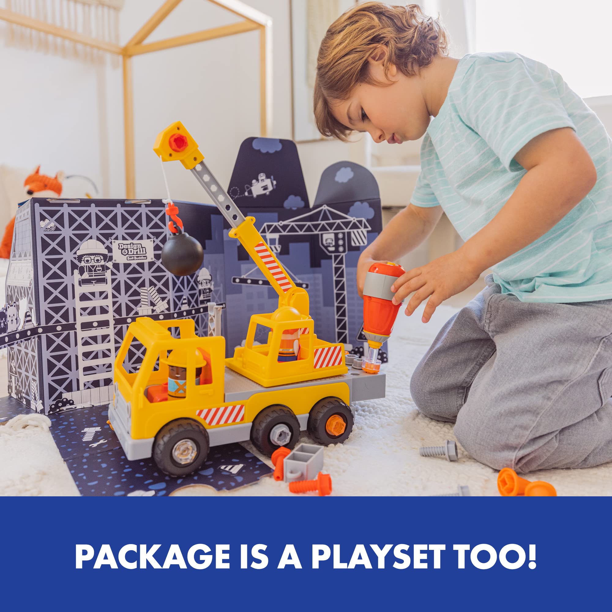 Foto 6 pulgar | Take Apart Toy Educational Insights Design & Drill Crane 3+ - Venta Internacional.