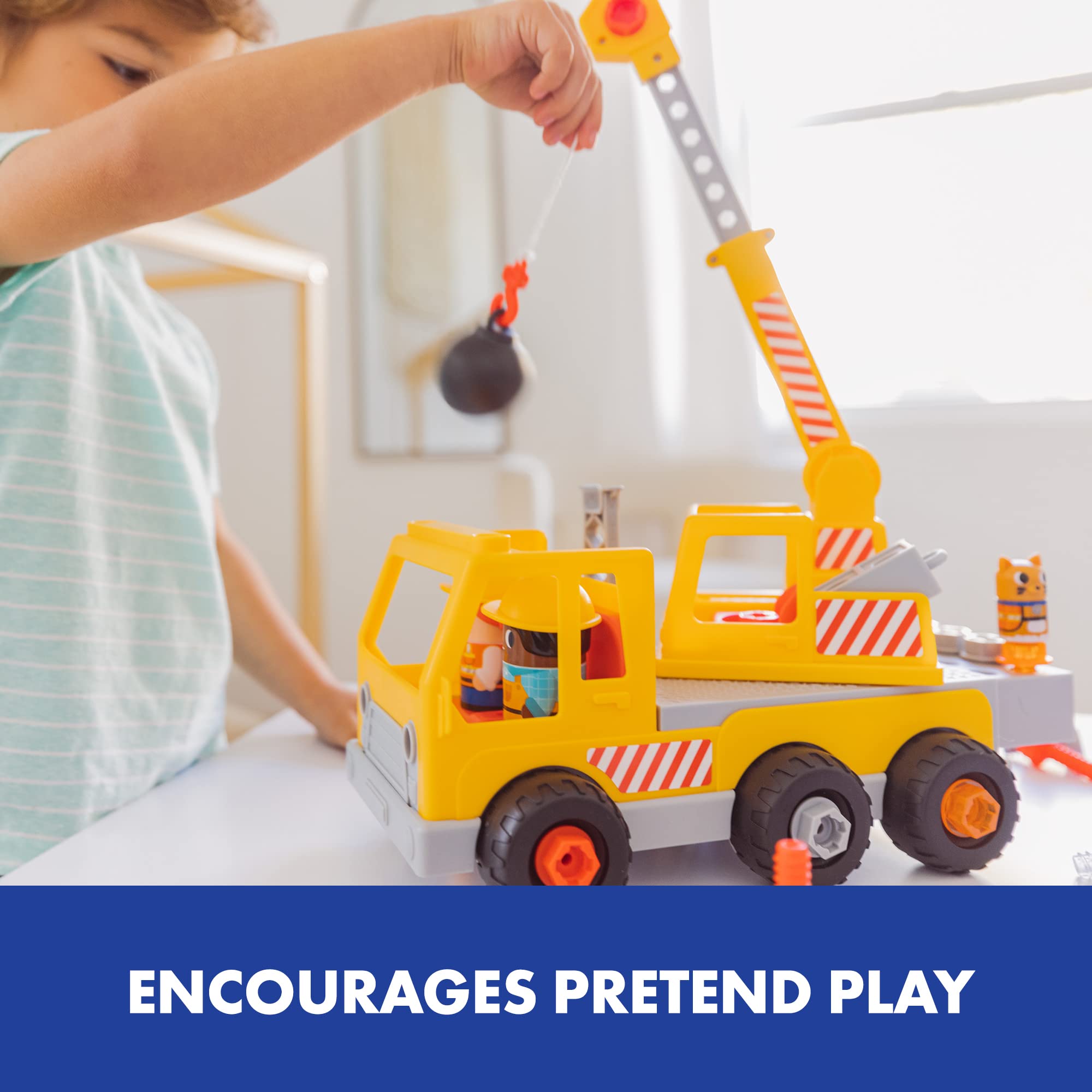 Foto 7 pulgar | Take Apart Toy Educational Insights Design & Drill Crane 3+ - Venta Internacional.