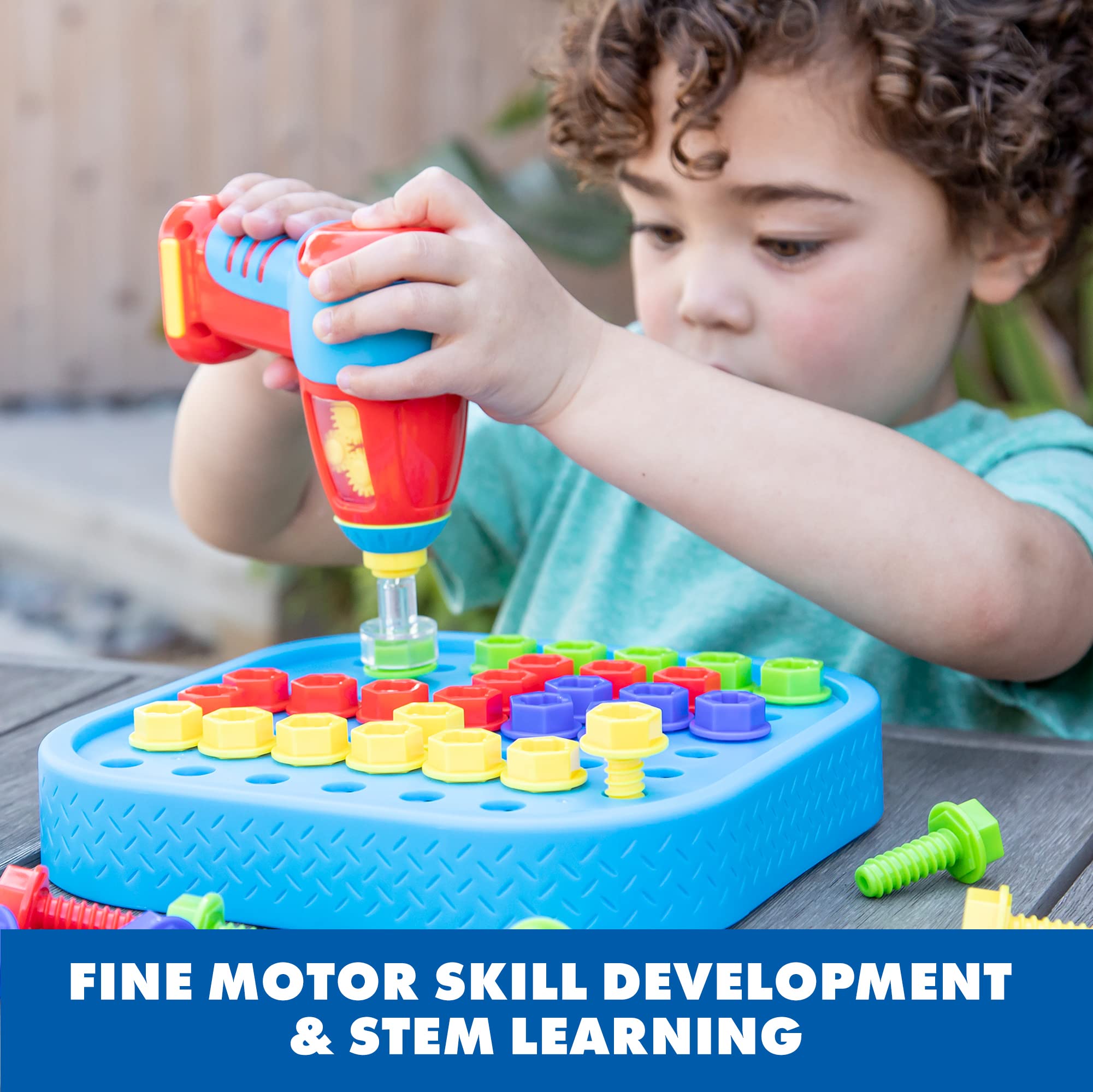 Foto 4 pulgar | Cubo Atornillable Toy Educational Insights Design & Drill 56 Piezas - Venta Internacional