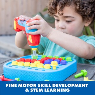 Foto 3 | Cubo Atornillable Toy Educational Insights Design & Drill 56 Piezas - Venta Internacional