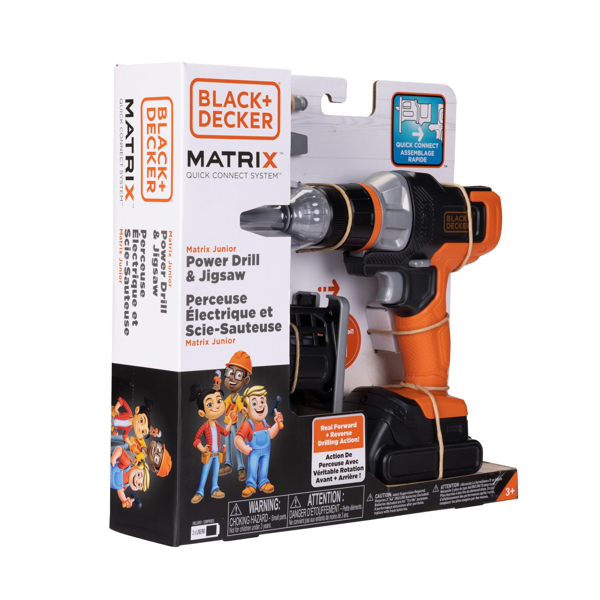 Foto 5 | Taladro Eléctrico Y Rompecabezas De Juguete Black+decker Matrix Jr Para Niños - Venta Internacional.