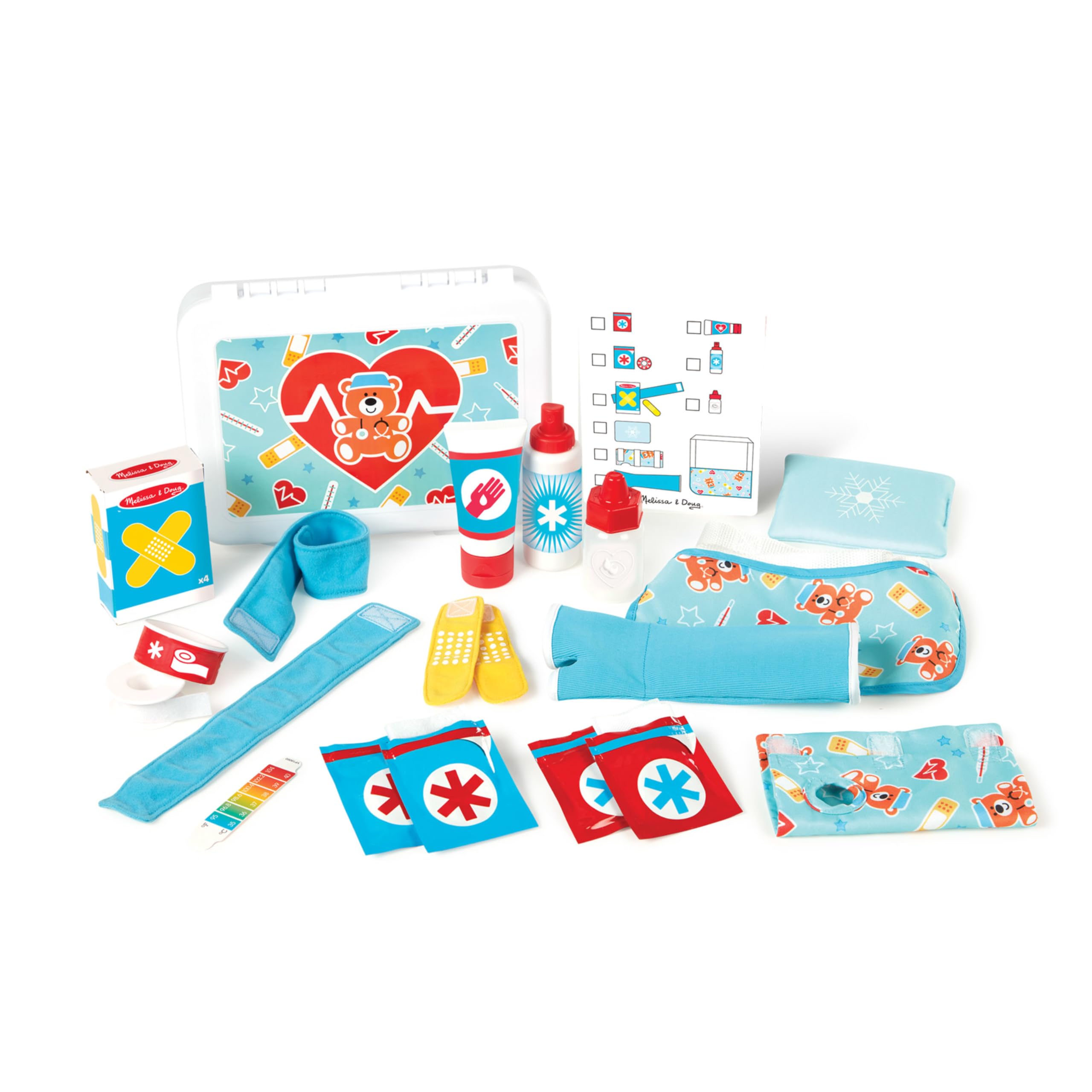 Kit De Primeros Auxilios Pretend Play Melissa & Doug Get Well 3+ - Venta Internacional.