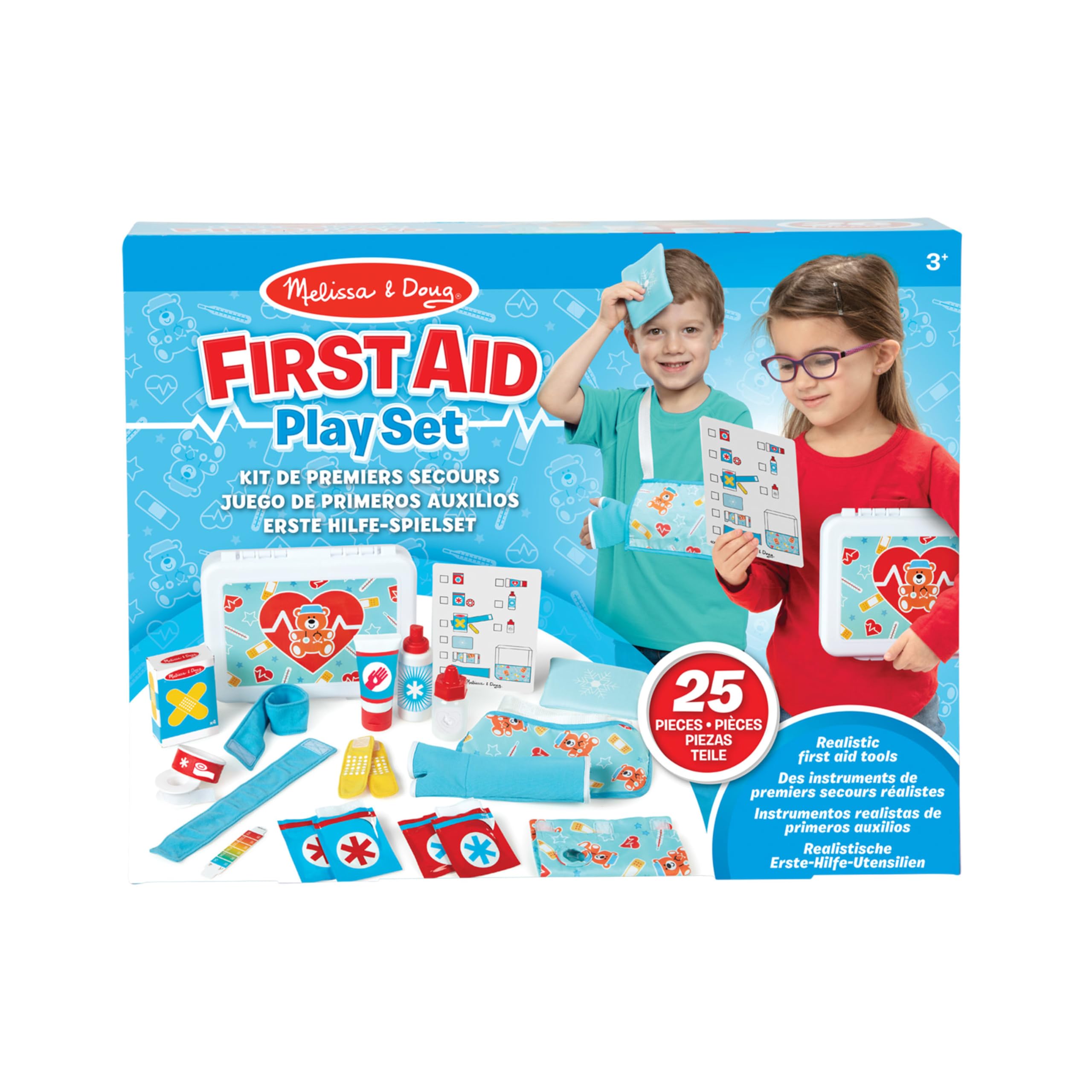 Foto 6 pulgar | Kit De Primeros Auxilios Pretend Play Melissa & Doug Get Well 3+ - Venta Internacional.