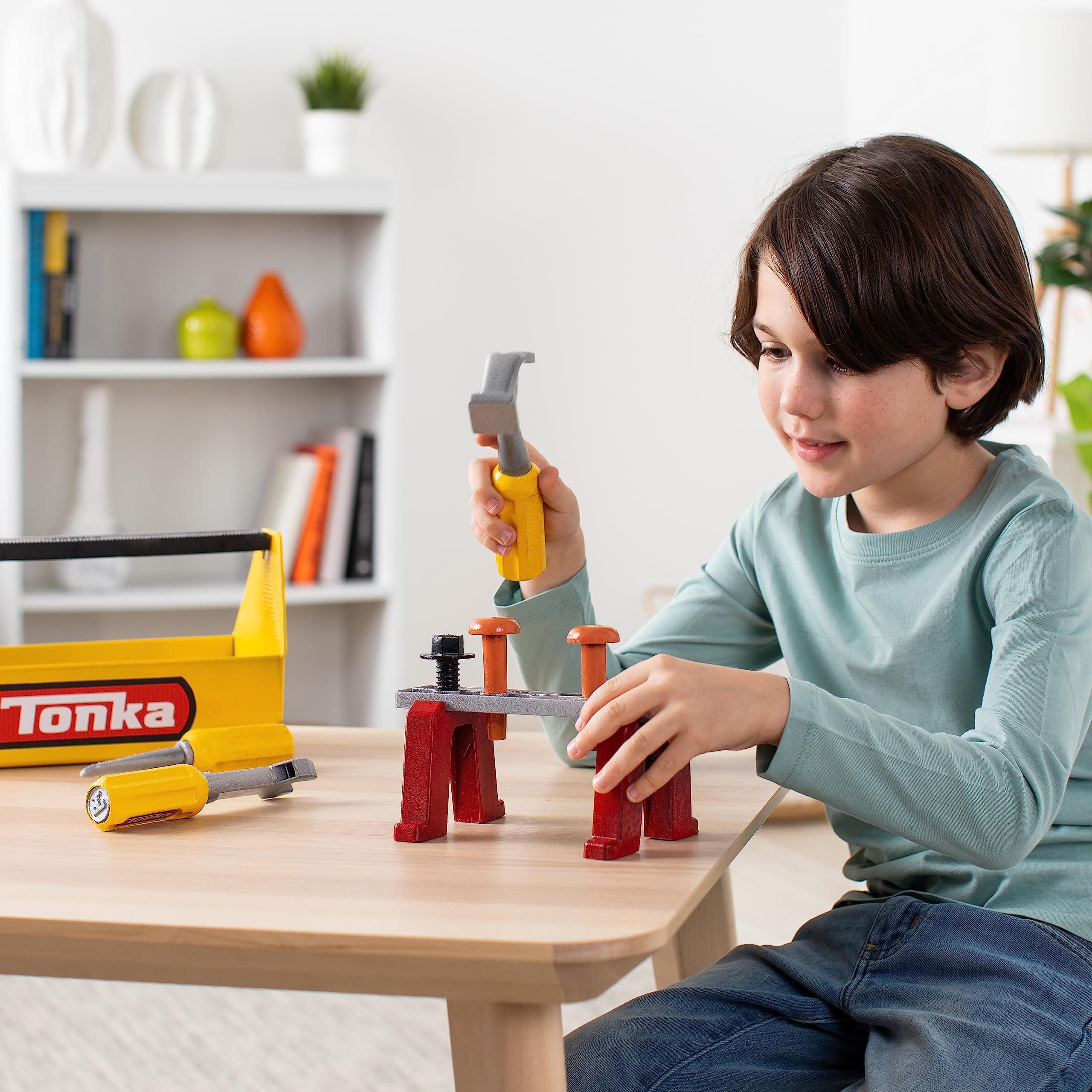 Foto 4 pulgar | Juego de Herramientas Tonka Infantil de 12 Piezas-Venta Internacional