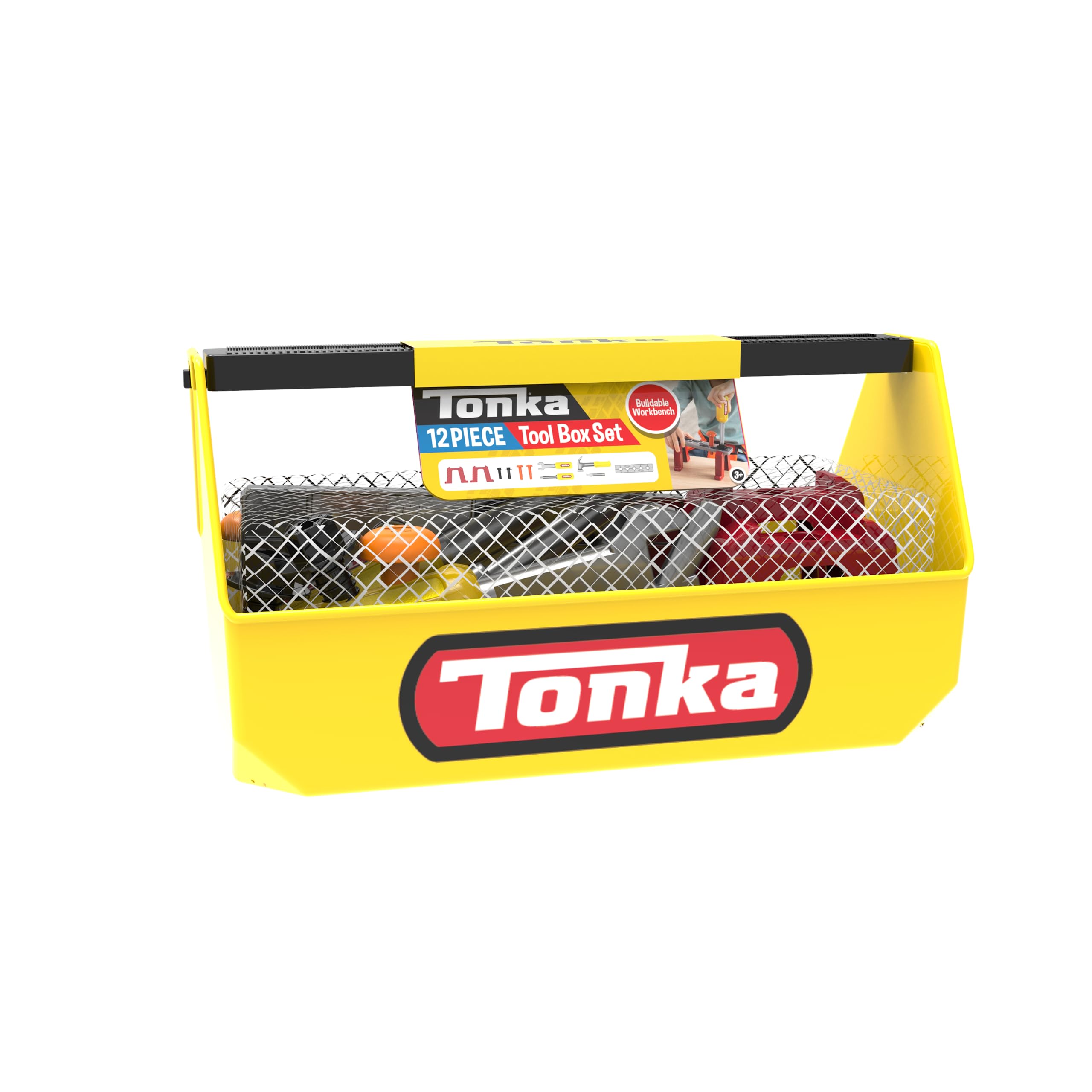 Foto 7 pulgar | Juego de Herramientas Tonka Infantil de 12 Piezas-Venta Internacional