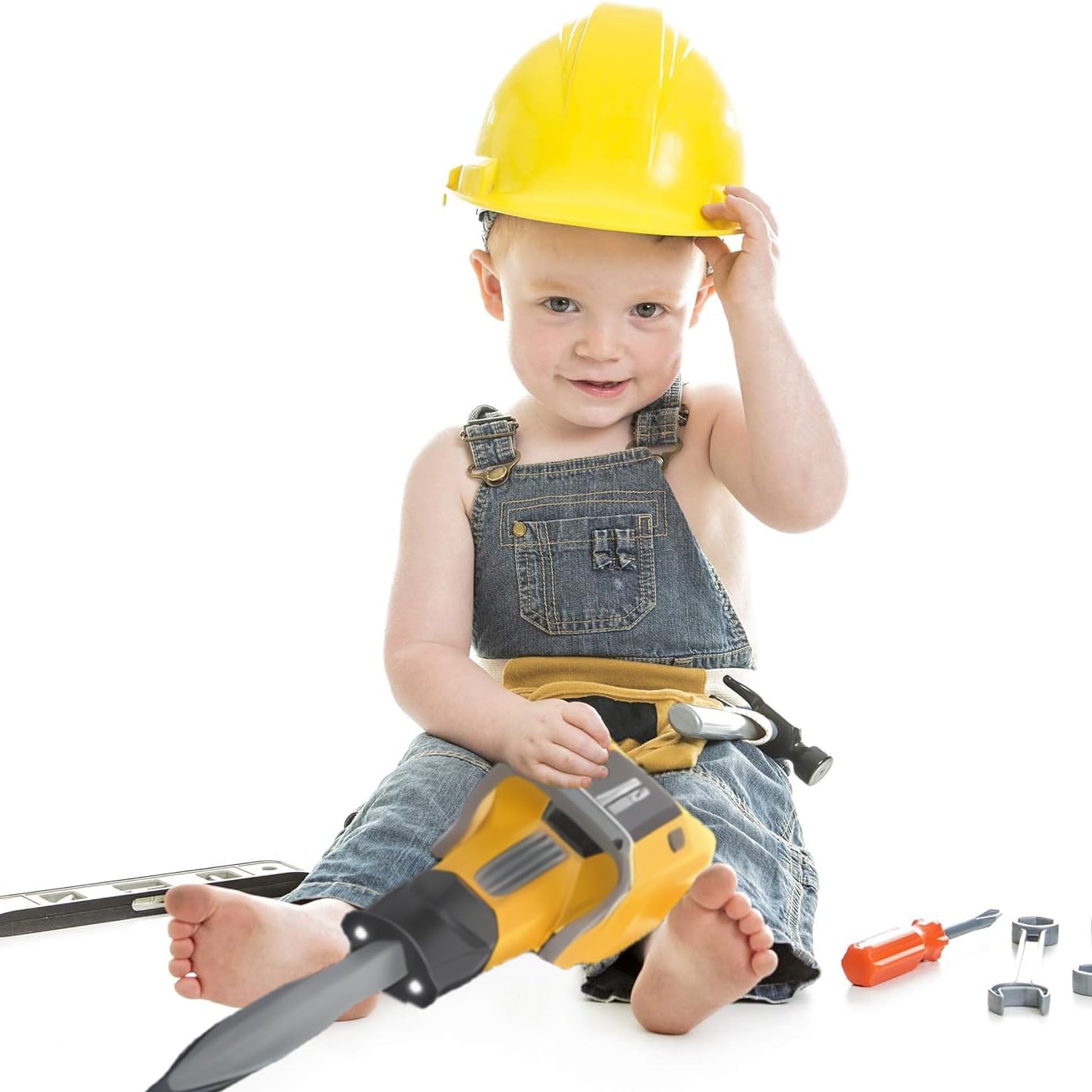 Foto 4 pulgar | Taladro De Juguete Con Forma De Martillo Neumático Para Niños Yeibobo T024 Con Broca De Repuesto - Venta Internacional.