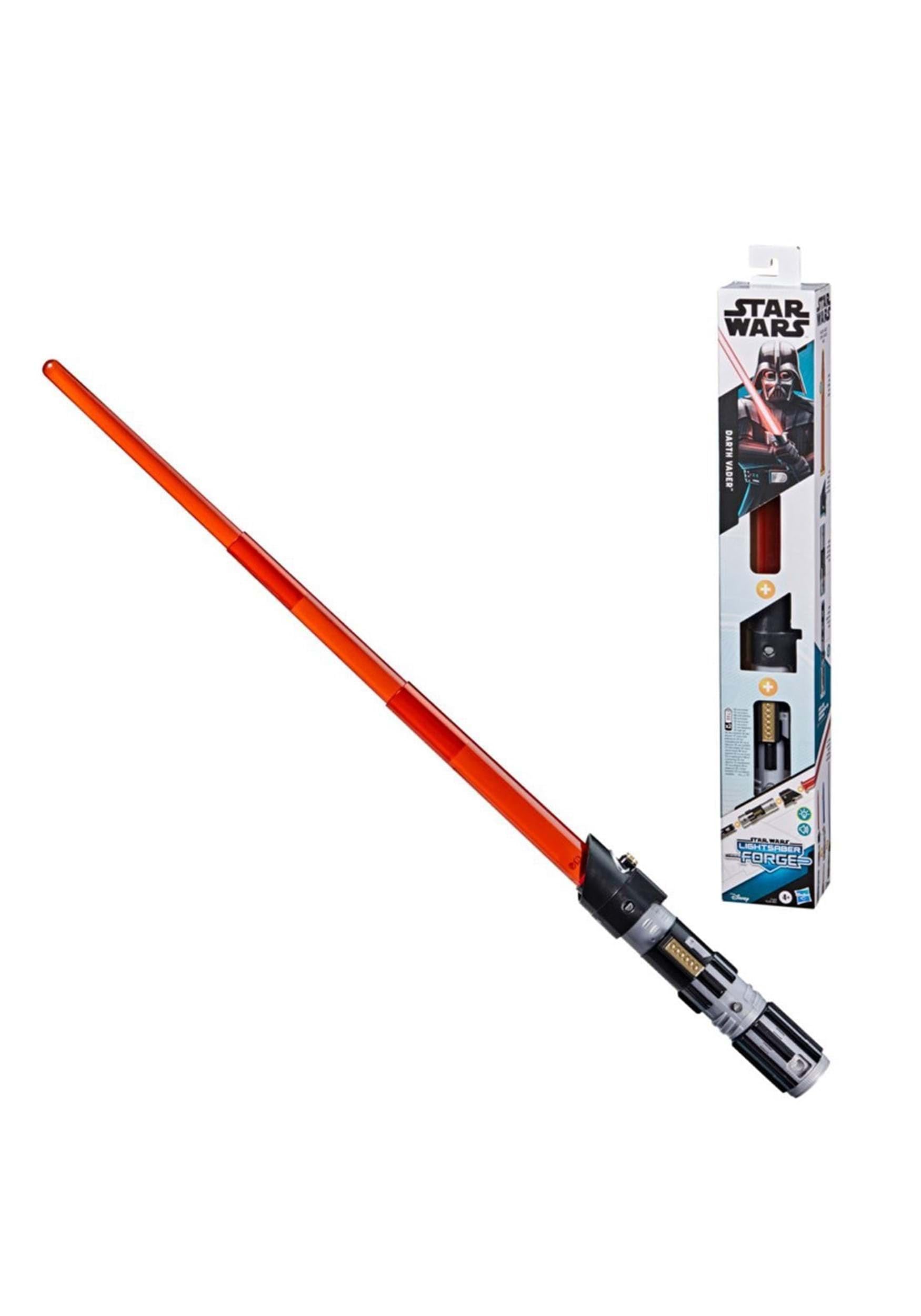Juguete Electrónico Rojo Con Sable Láser Star Wars Forge Darth Vader - Venta Internacional.