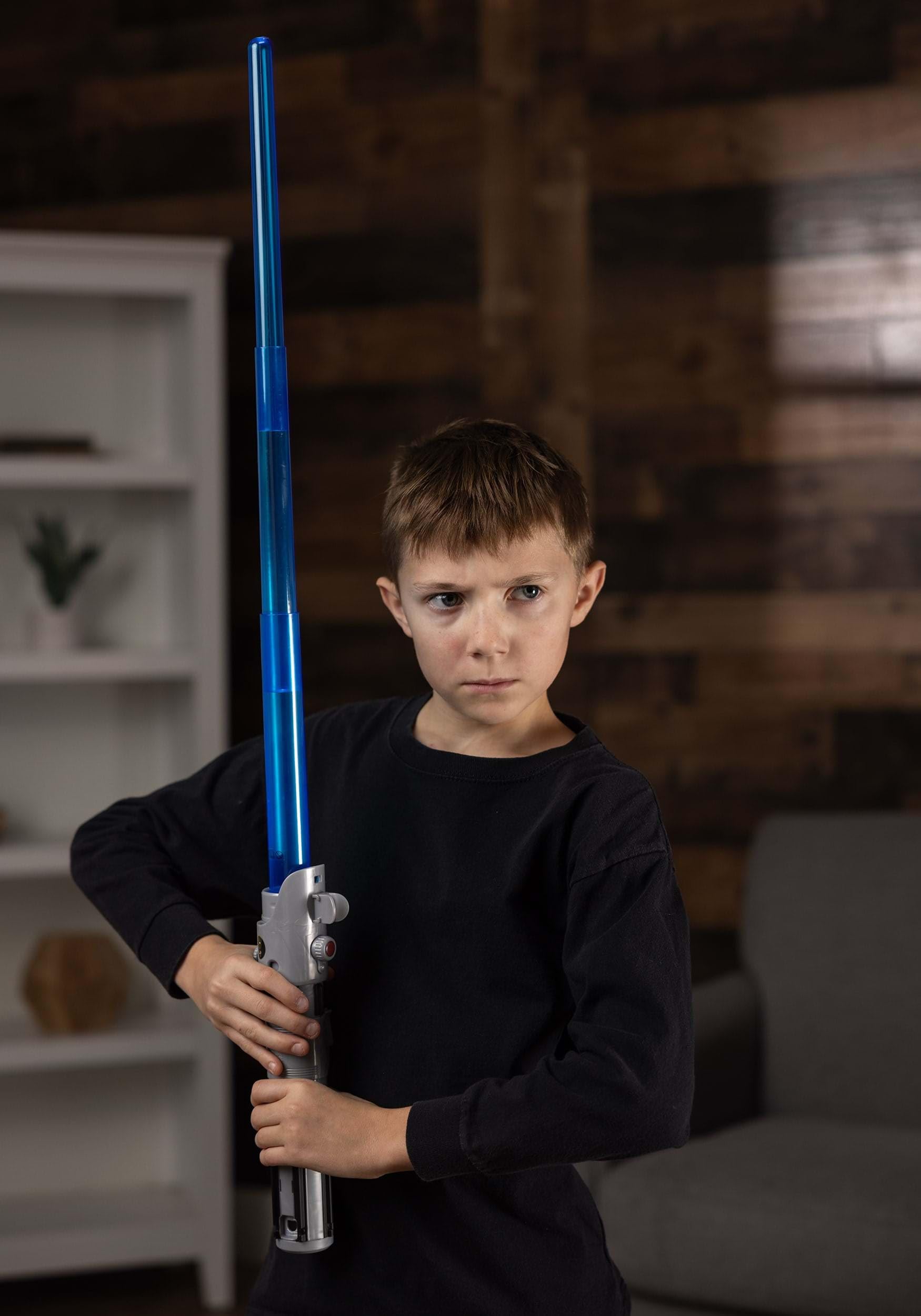 Foto 3 pulgar | Sable Láser Star Wars Forge Luke Skywalker Electronic Blue - Venta Internacional