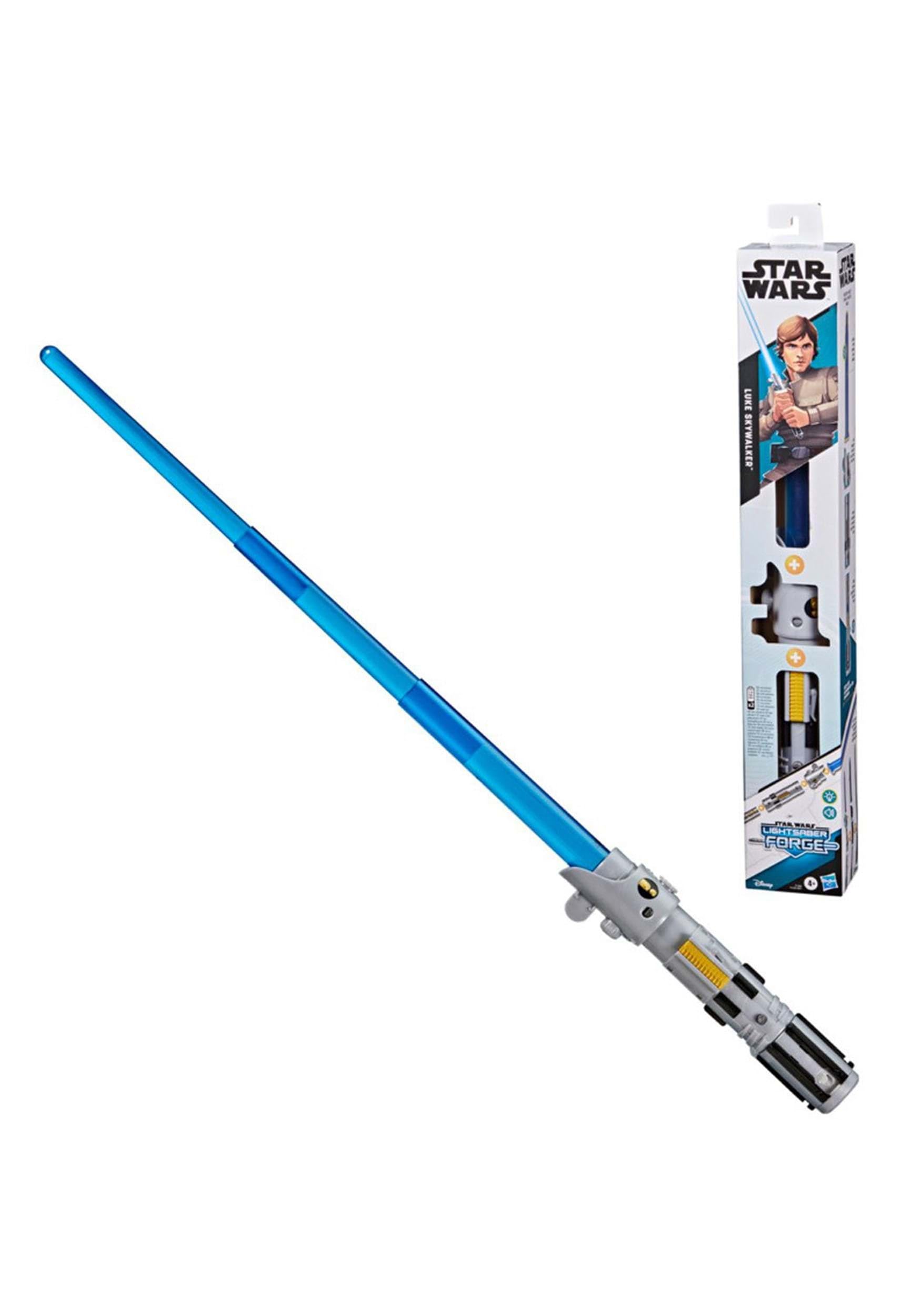 Foto 8 pulgar | Sable Láser Star Wars Forge Luke Skywalker Electronic Blue - Venta Internacional