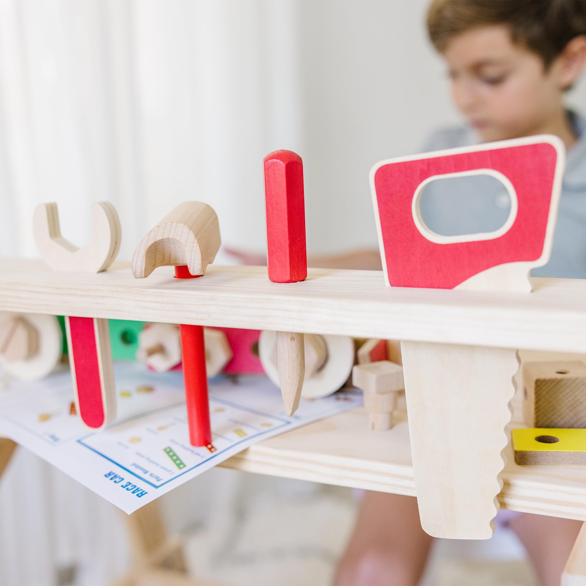 Foto 6 pulgar | Banco de Trabajo Toy Workbench Melissa & Doug Madera - Venta Internacional