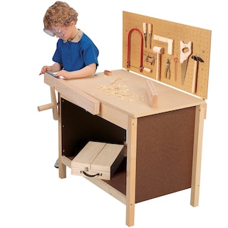 Foto 1 | Banco De Trabajo Marvel Mtc-623 De Madera Dura Para Niños, Jardín De Infantes, 3 - Venta Internacional.