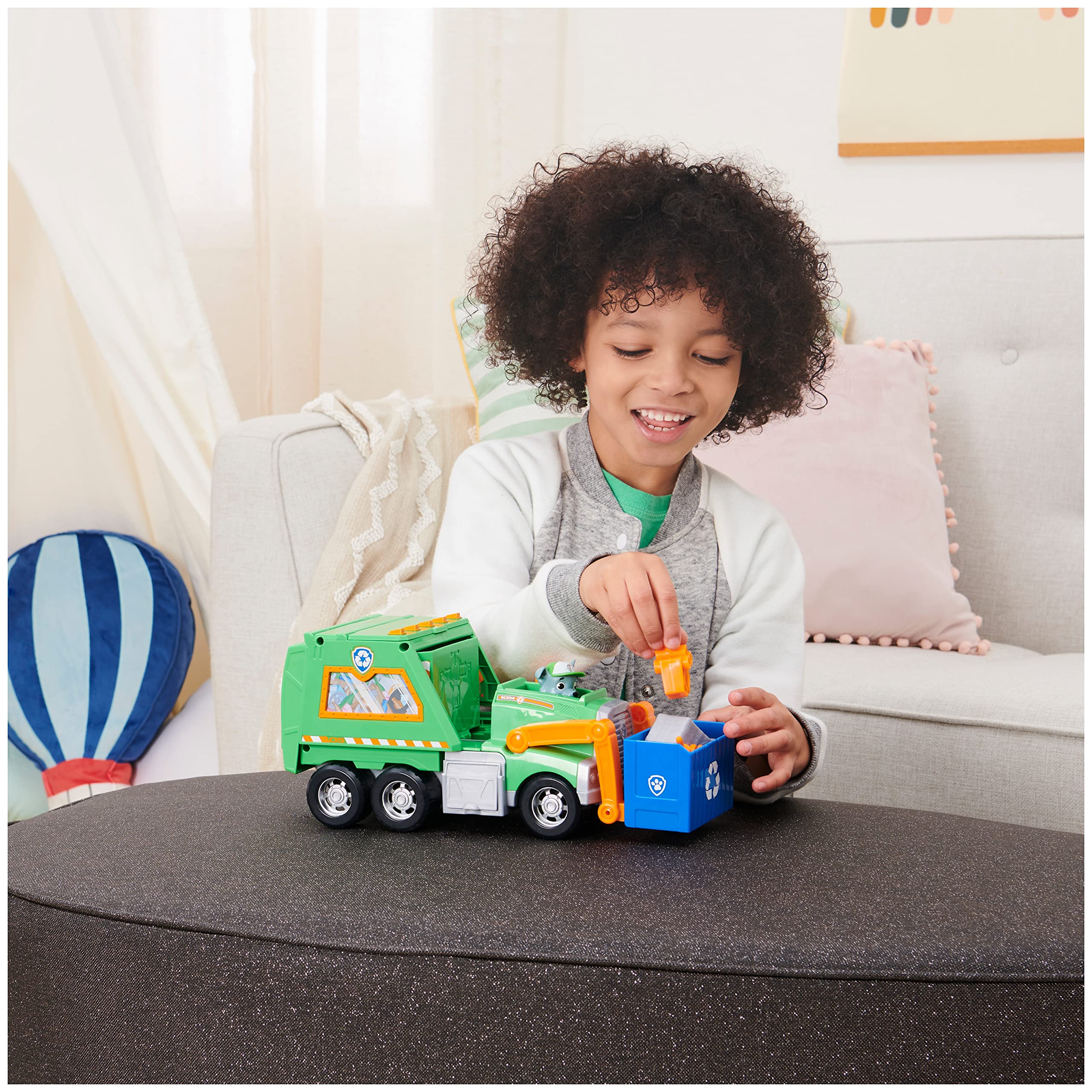 Foto 4 pulgar | Camión De Juguete Paw Patrol Rocky Reúsalo Con Figura Y 3 Herramientas, Más De 3 - Venta Internacional.