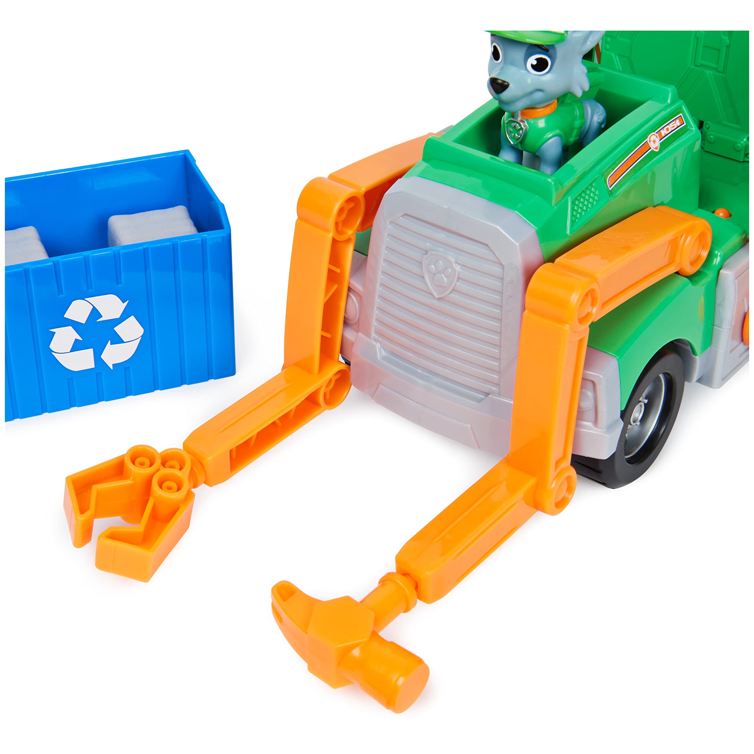 Foto 7 pulgar | Camión De Juguete Paw Patrol Rocky Reúsalo Con Figura Y 3 Herramientas, Más De 3 - Venta Internacional.