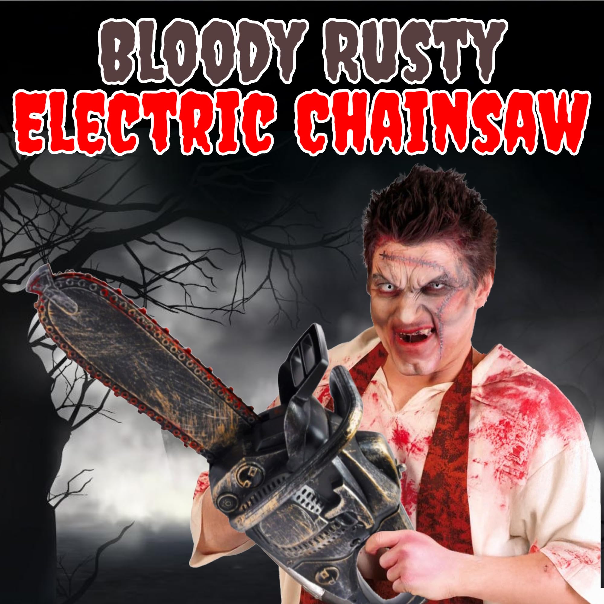 Foto 6 pulgar | Chainsaw Liberty Imports: Motosierra Eléctrica Massacre Bloody 16 - Venta Internacional.