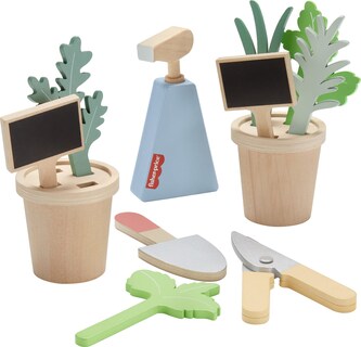 Foto 6 | Juego De Herramientas Y Jardín De Hierbas De Juguete Fisher-price Wood, 12 Piezas, 3+y - Venta Internacional.