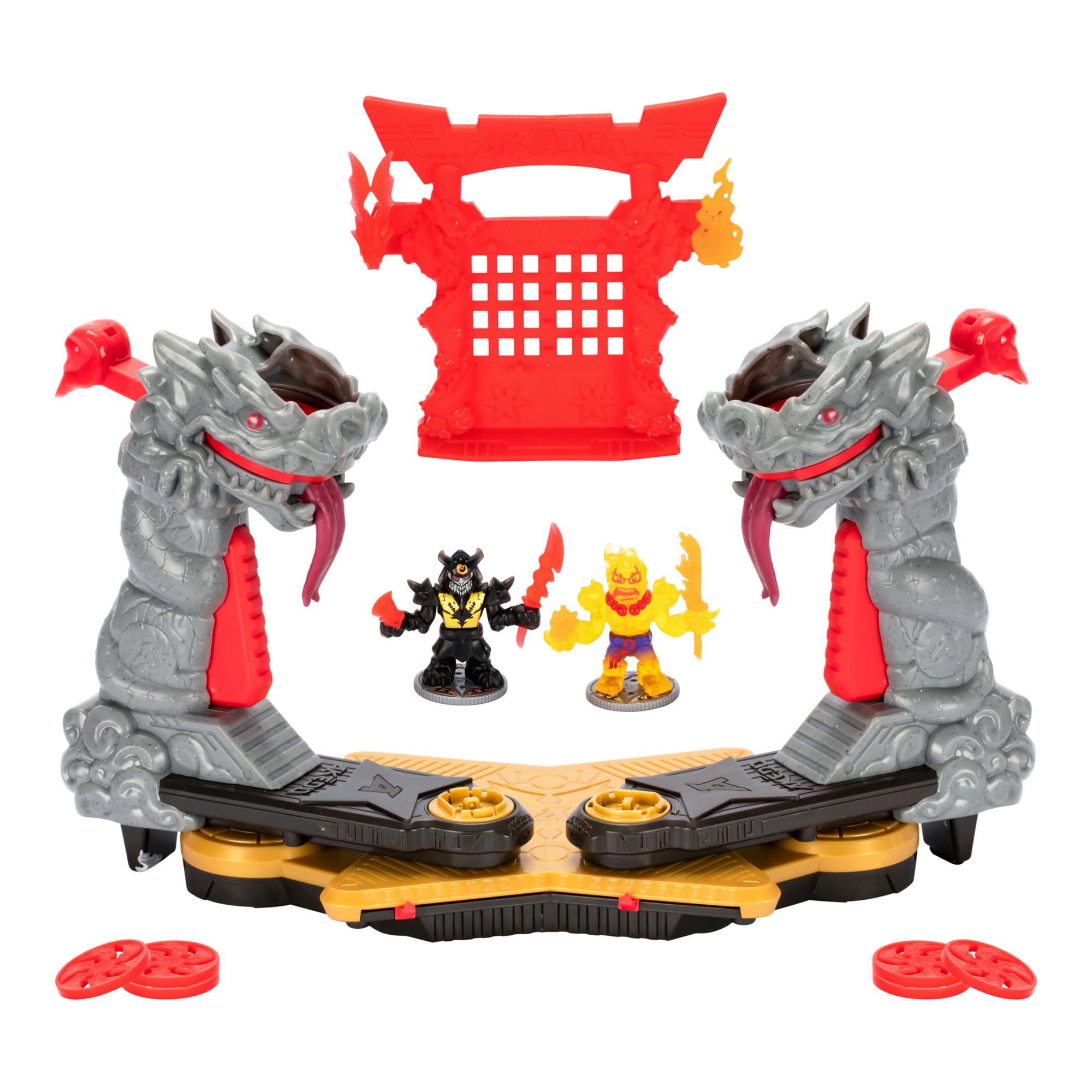 Foto 1 | Campo De Batalla Akedo Legends Of Akedo Ninja Fury Con 2 Guerreros - Venta Internacional.