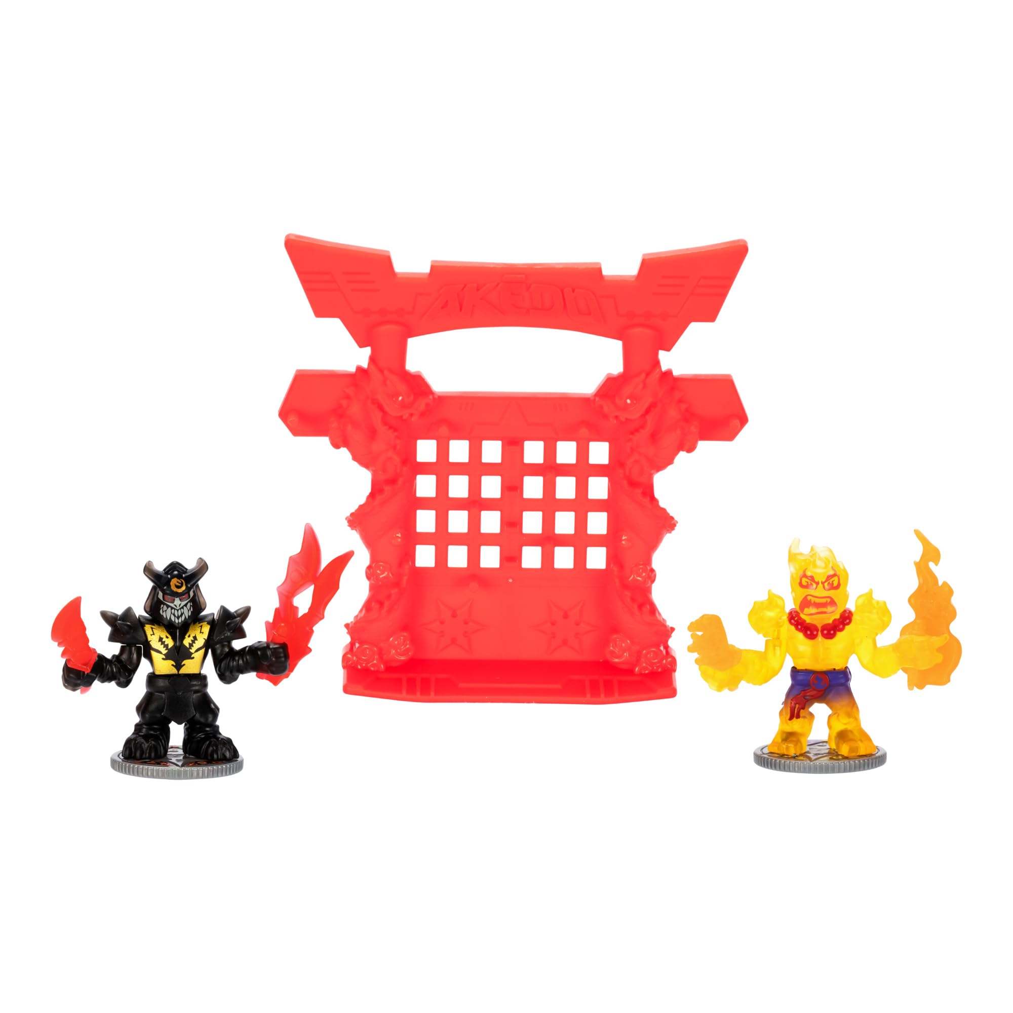 Foto 5 | Campo De Batalla Akedo Legends Of Akedo Ninja Fury Con 2 Guerreros - Venta Internacional.